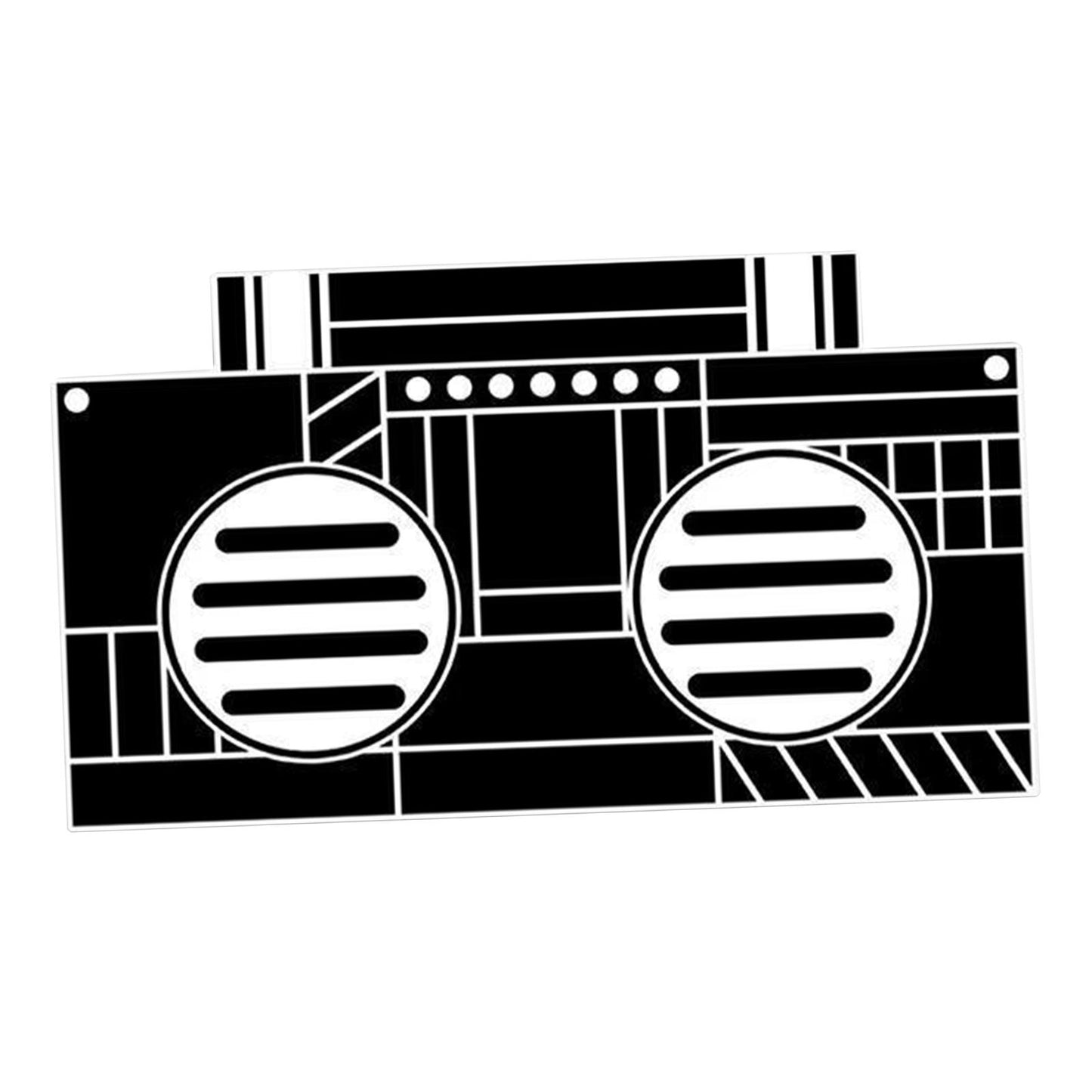 Bluetooth Wireless Speaker Bass U Disk for Smartphone Outdoors Home Black