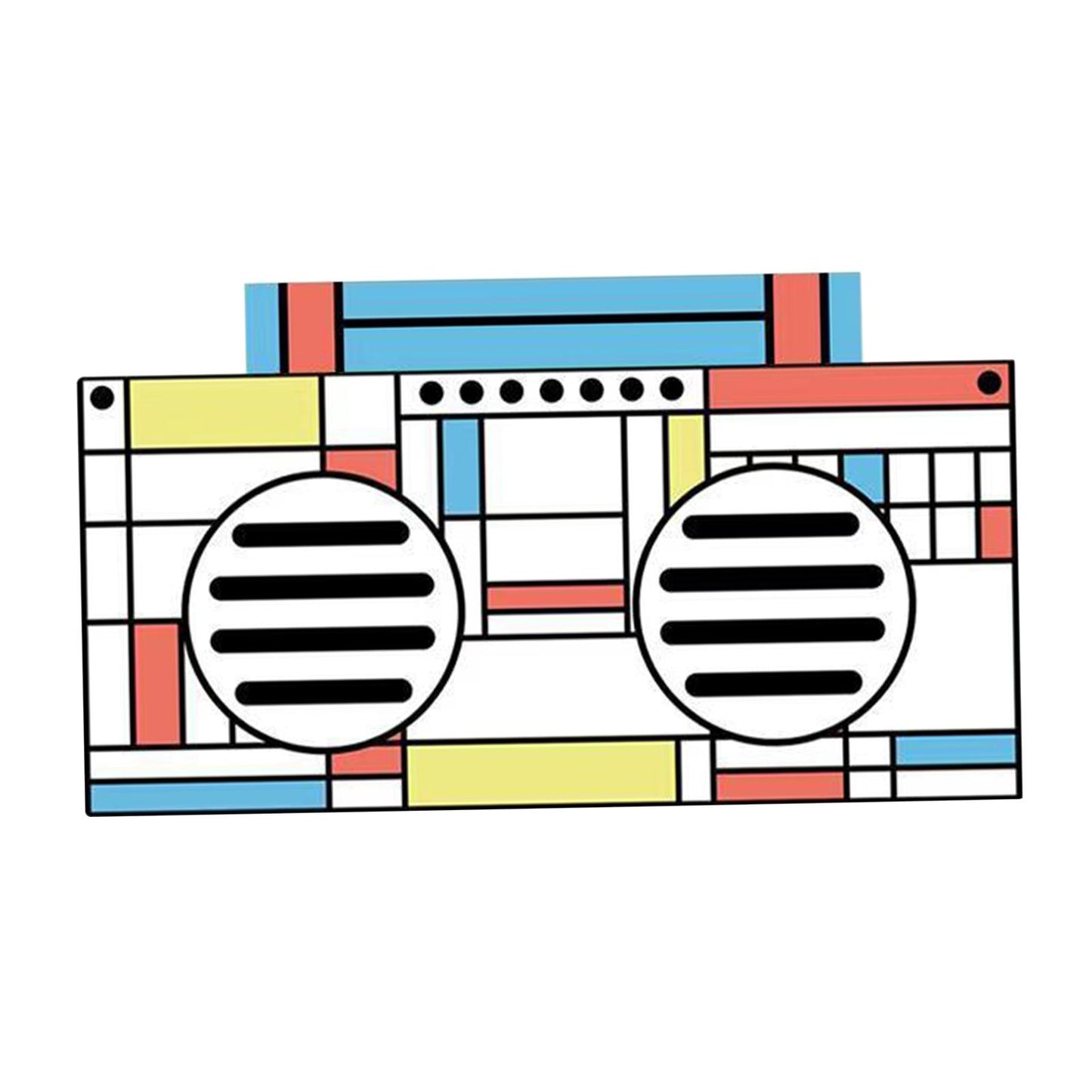 Bluetooth Wireless Speaker Bass U Disk for Smartphone Outdoors Home Colorful