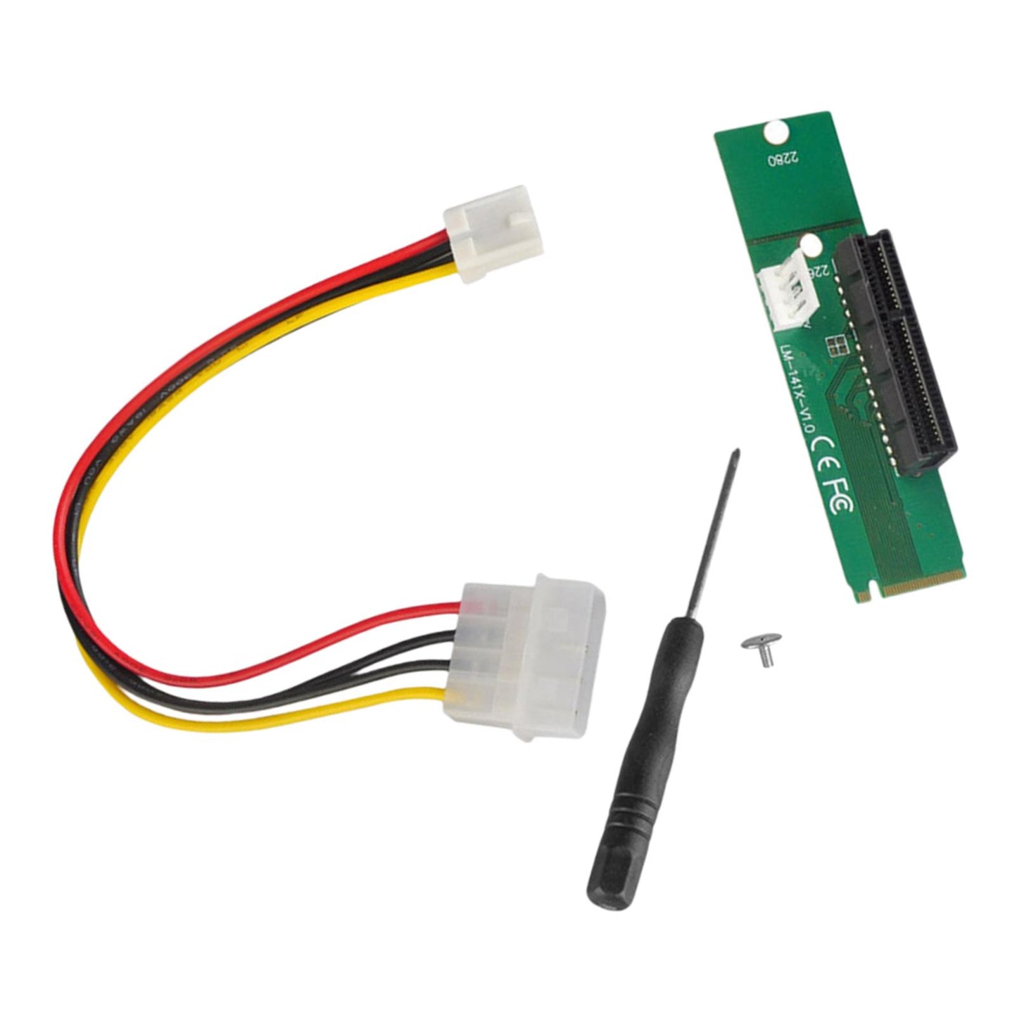 NGFF M.2 to Pci-E PCI Express 4x 1x Slot Riser Card Adapter Accessories