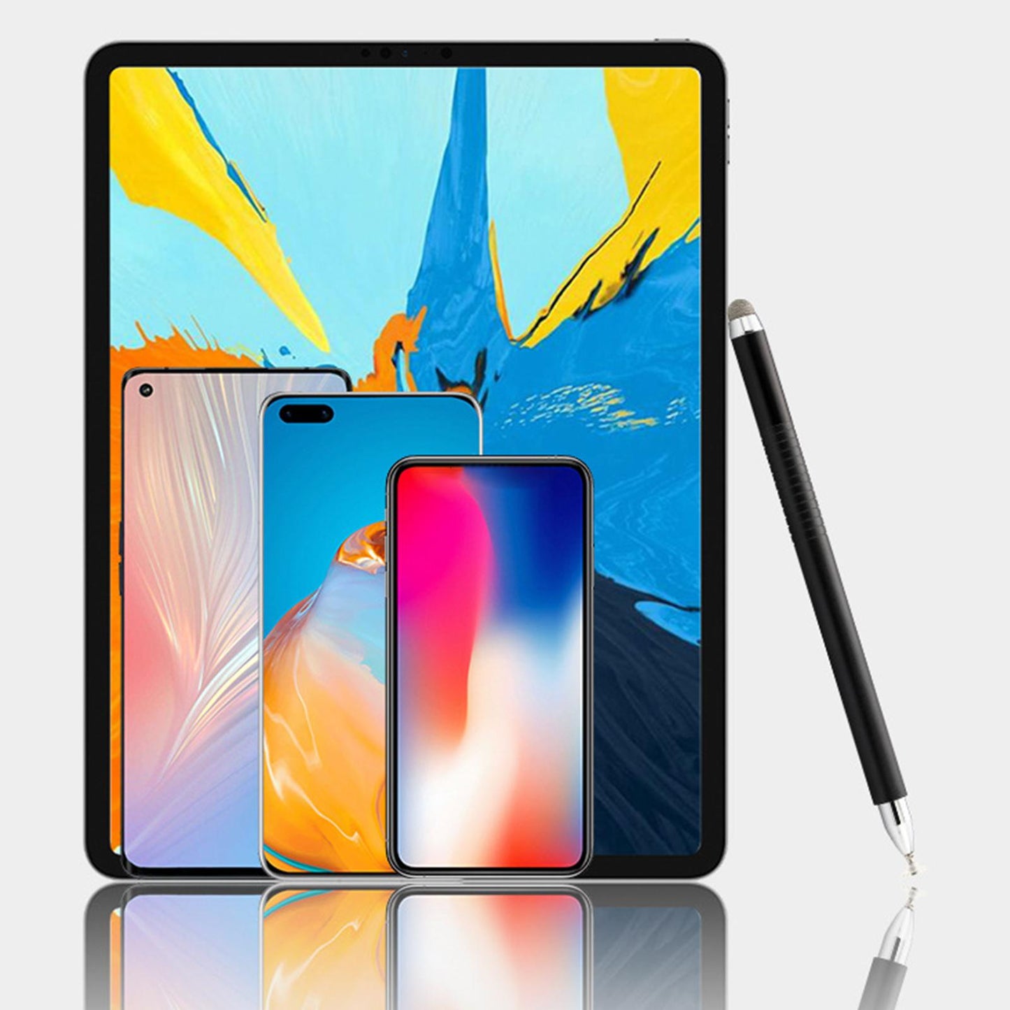 Capacitive Pen Precision 3in1 High Sensitivity for Andriod iOS Silver