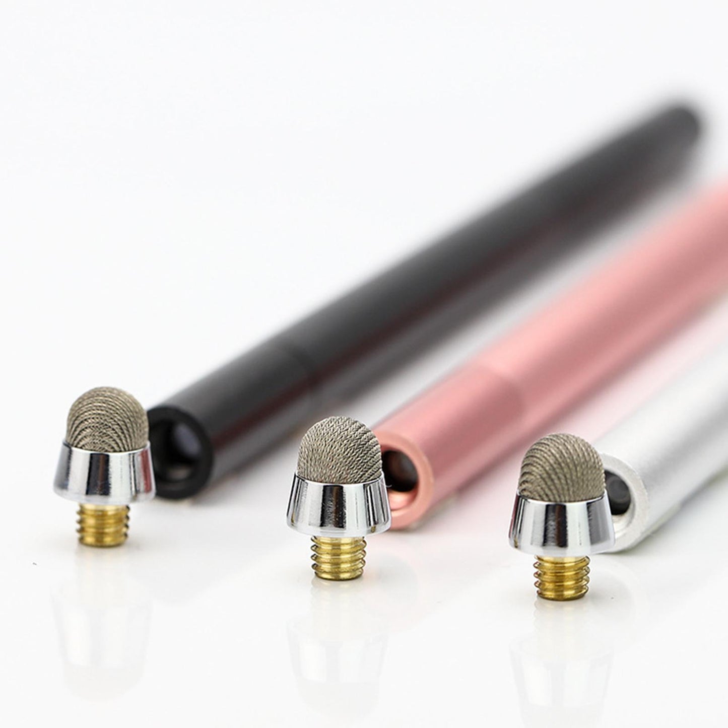 Capacitive Pen Precision 3in1 High Sensitivity for Andriod iOS Rose Gold