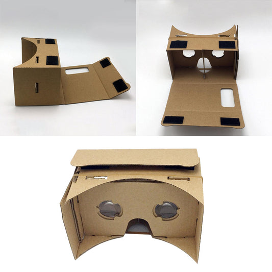 DIY Cardboard for Google Virtual Reality Glasses with 3D Optical Lens Box