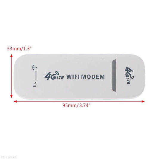 Unlocked 4G LTE USB Modem Dongle Sim Card 150Mbps Stick for Desktop Laptop