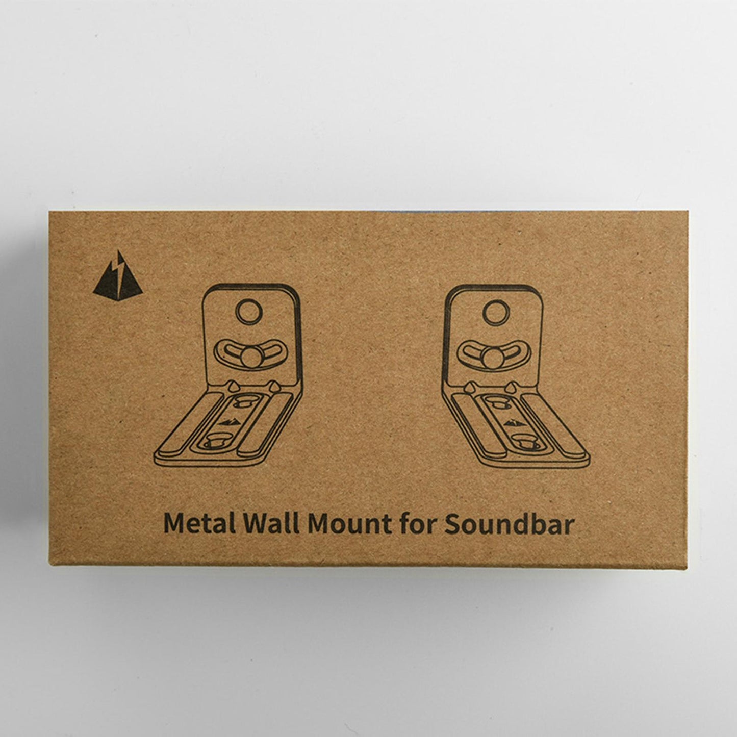 Sound Bar Mounts Steel Durable Floating Shelf Brackets for Wall Mounting