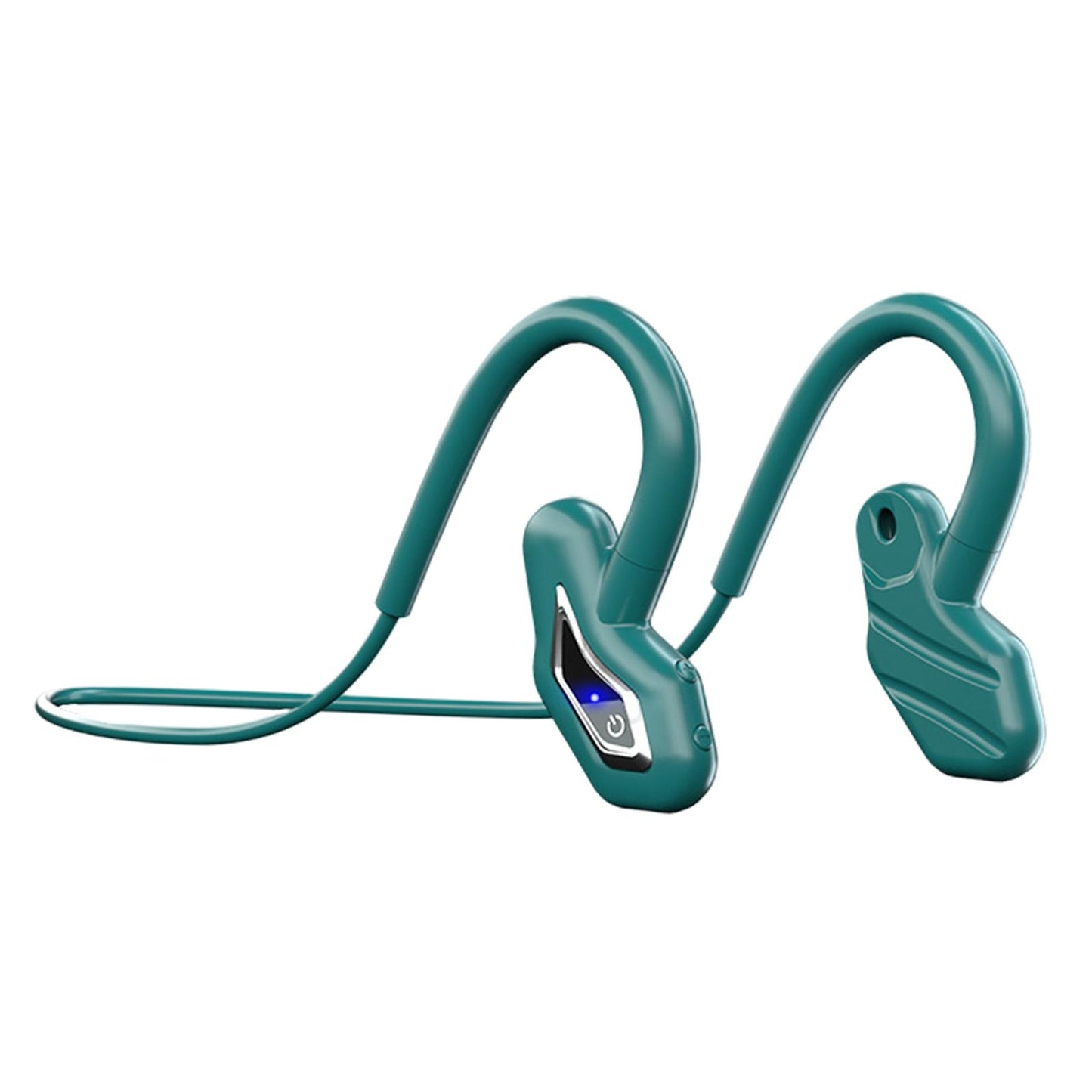 Bone Conduction Headphones Wireless Bluetooth Headset Green