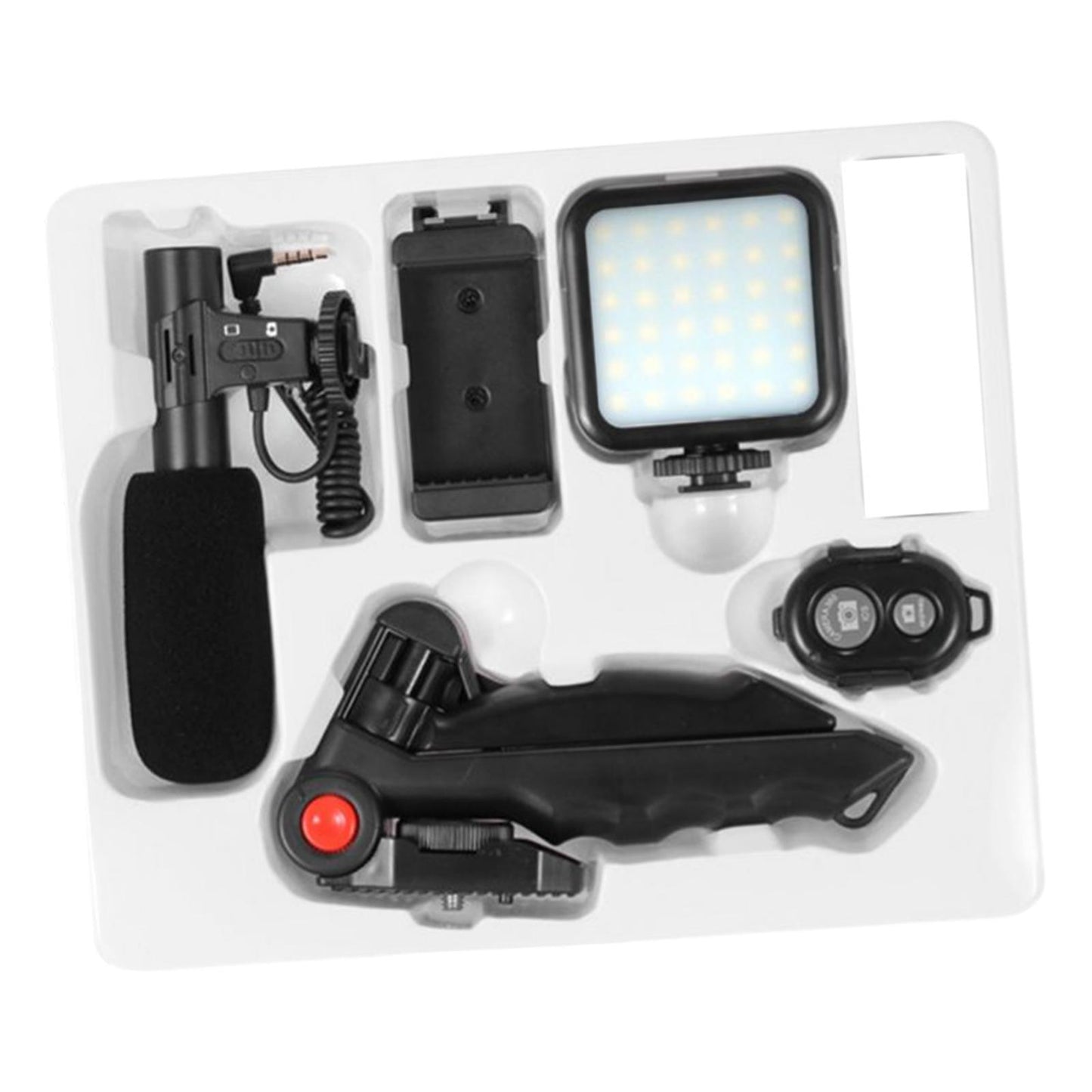 Smartphone Vlogging Kit Phone Holder Handheld for Indoor Outdoors Live