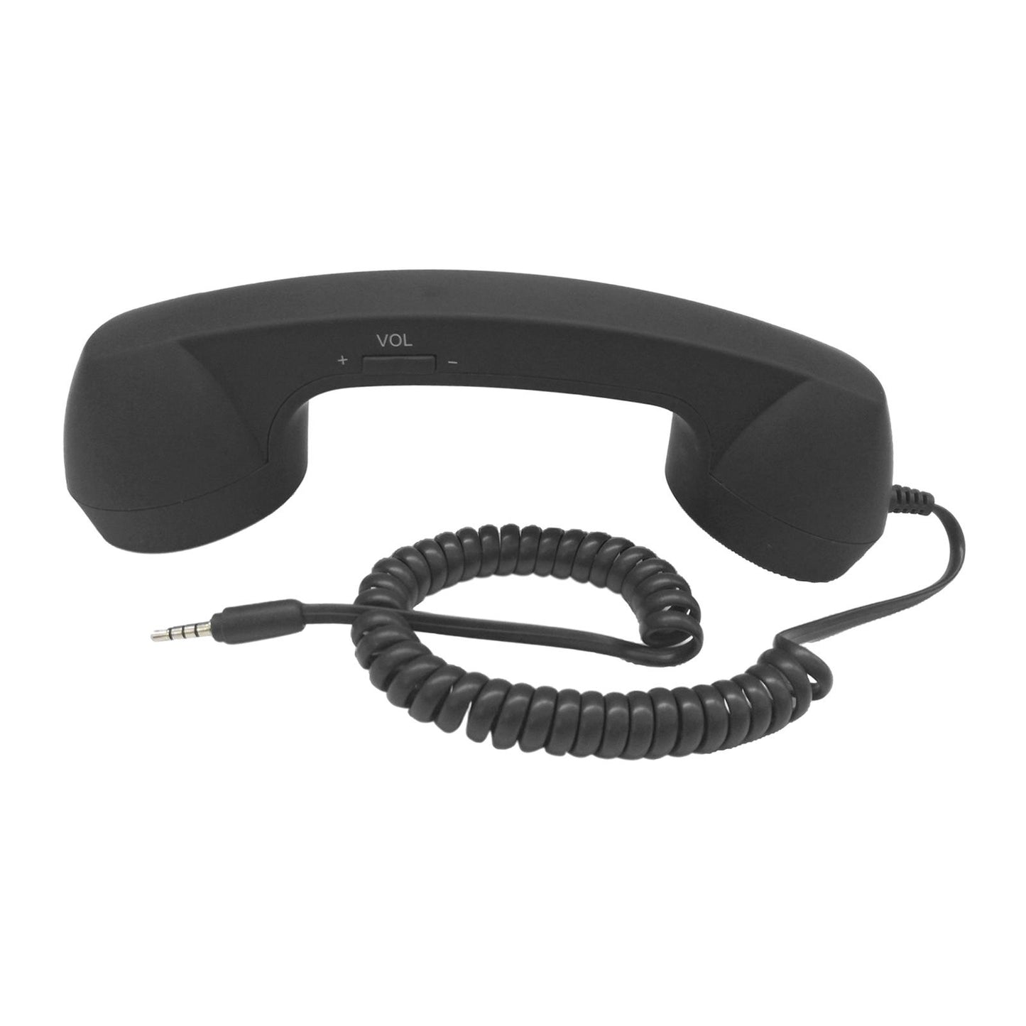 Retro Telephone Handset 3.5mm Classic Mini for iPhone iPad Mobile Phones Black