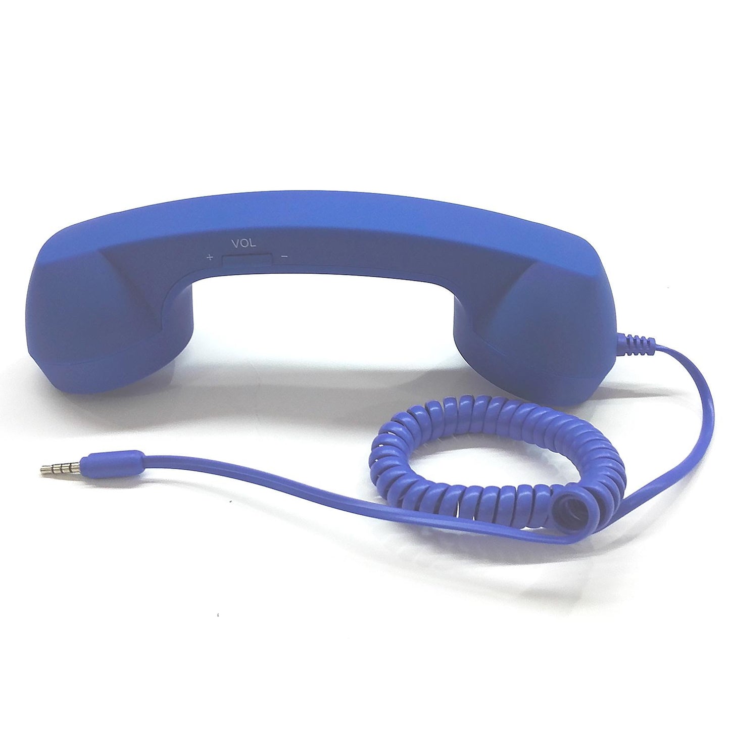 Retro Telephone Handset 3.5mm Classic Mini for iPhone iPad Mobile Phones Blue
