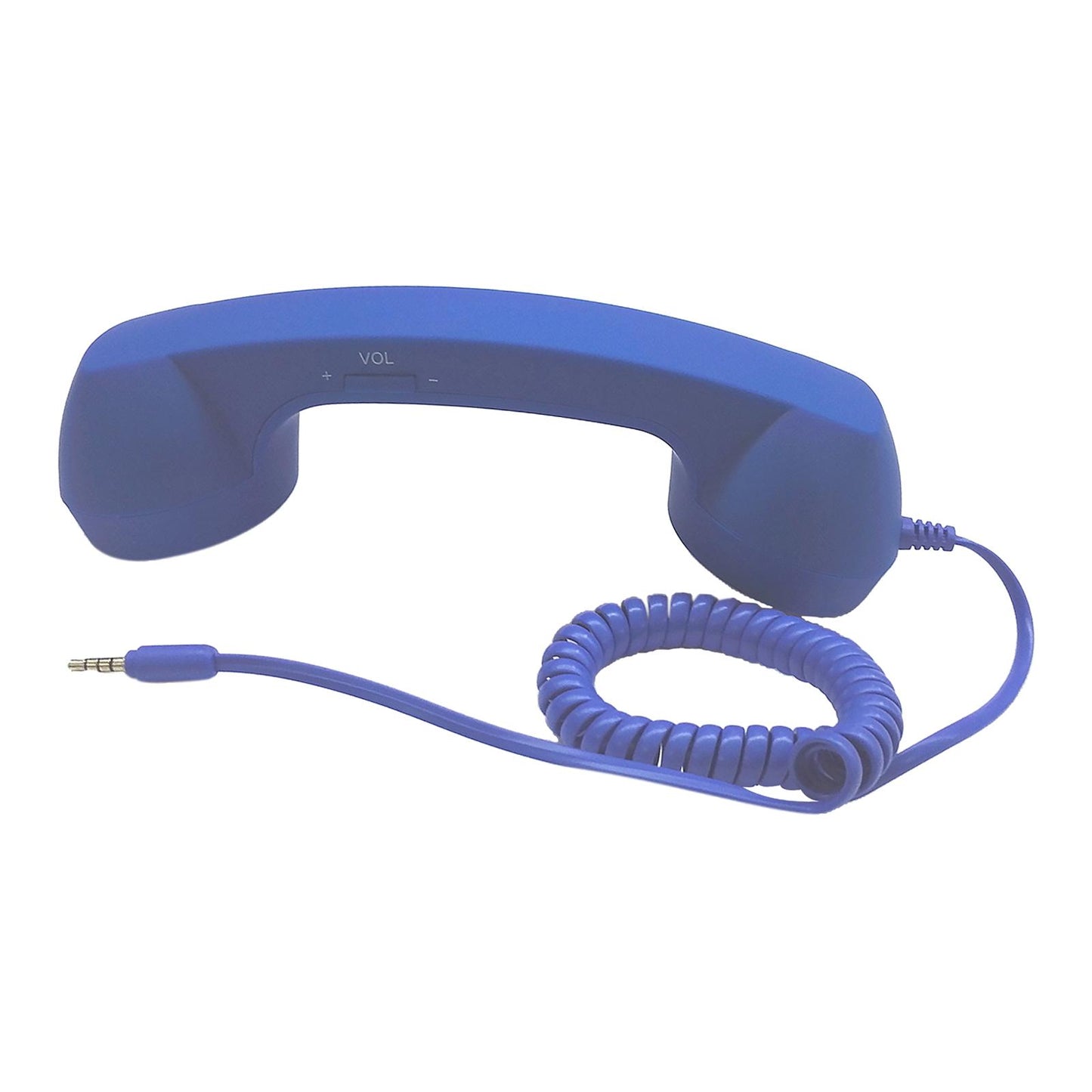 Retro Telephone Handset 3.5mm Classic Mini for iPhone iPad Mobile Phones Blue
