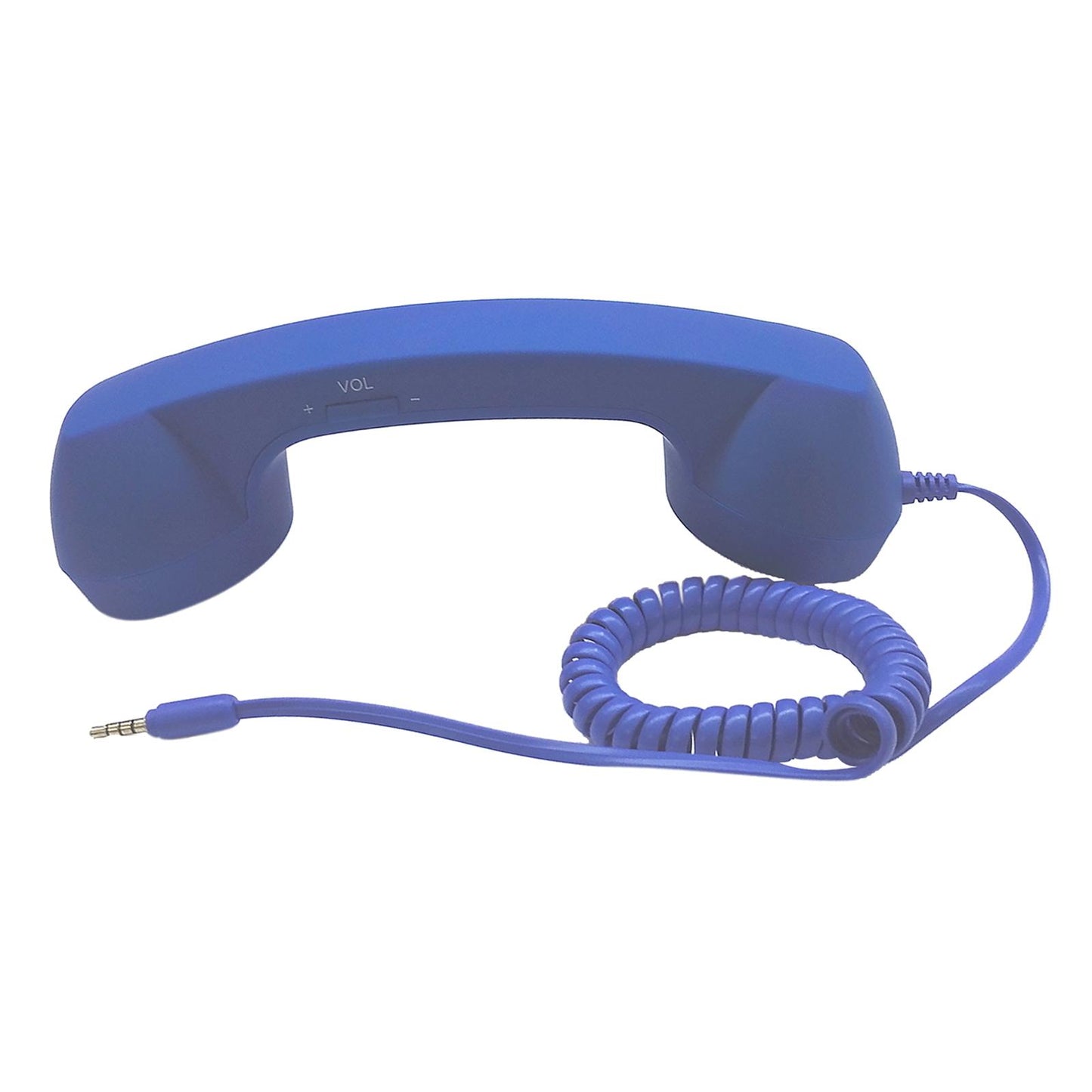 Retro Telephone Handset 3.5mm Classic Mini for iPhone iPad Mobile Phones Blue