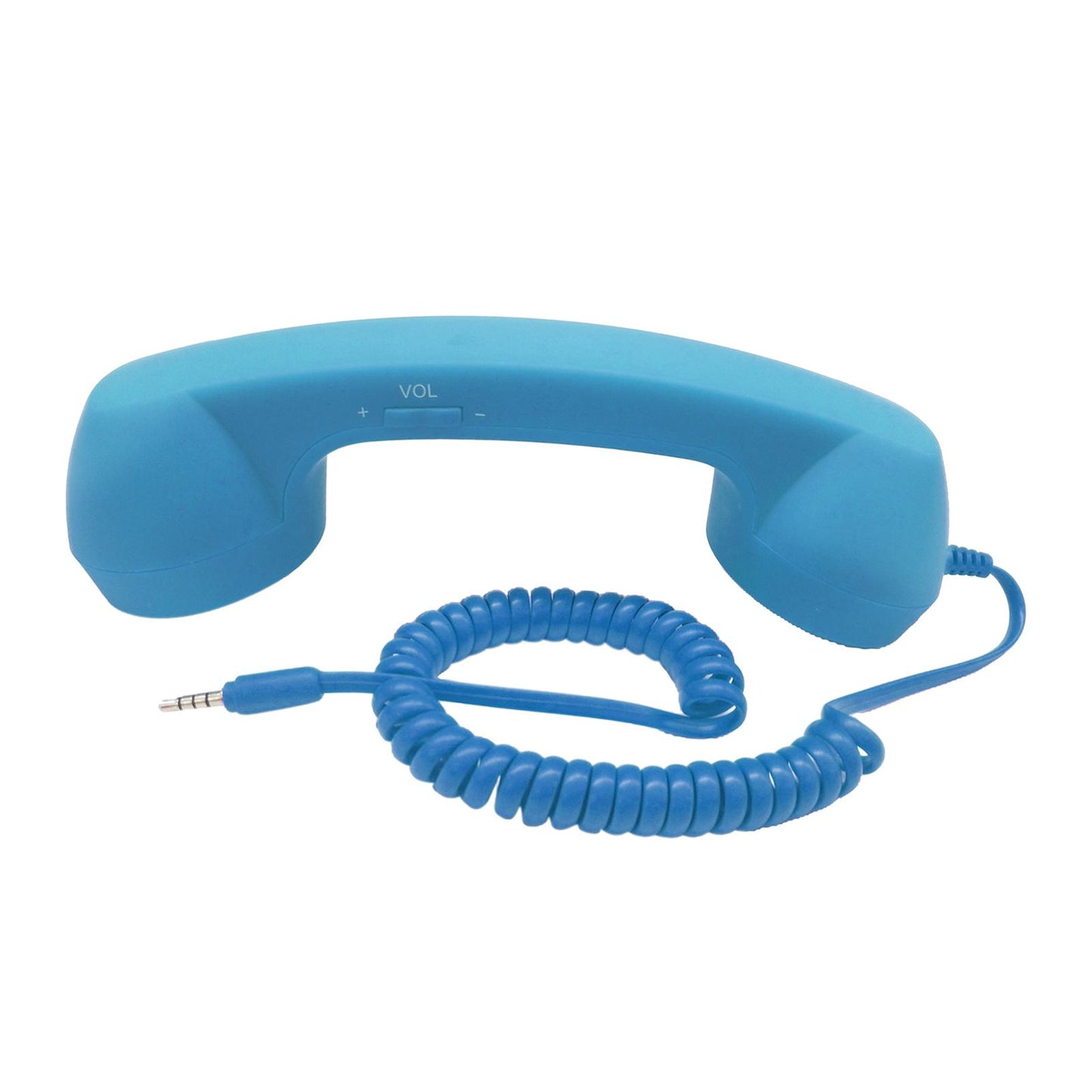 Retro Telephone Handset 3.5mm Classic Mini for iPhone iPad Mobile Phones Light Blue