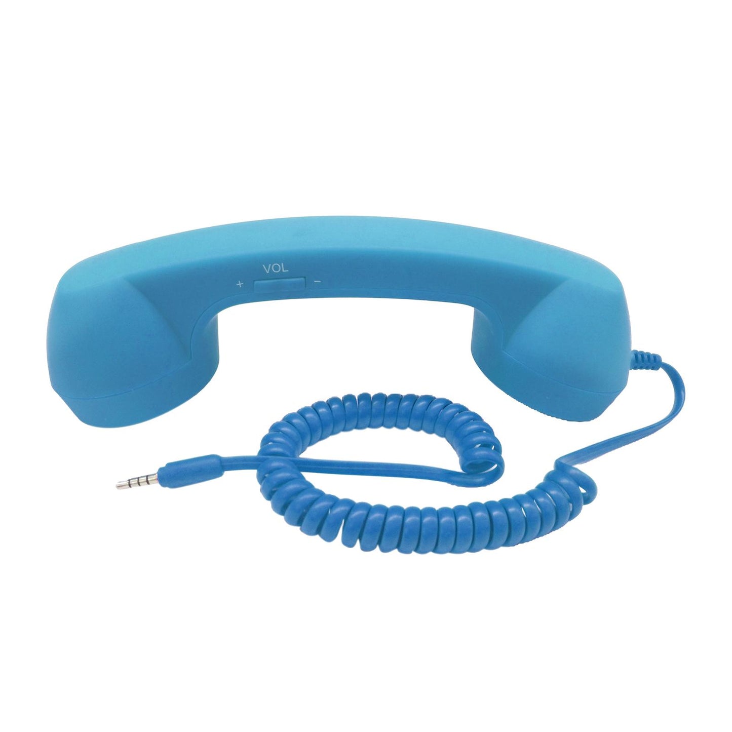 Retro Telephone Handset 3.5mm Classic Mini for iPhone iPad Mobile Phones Light Blue