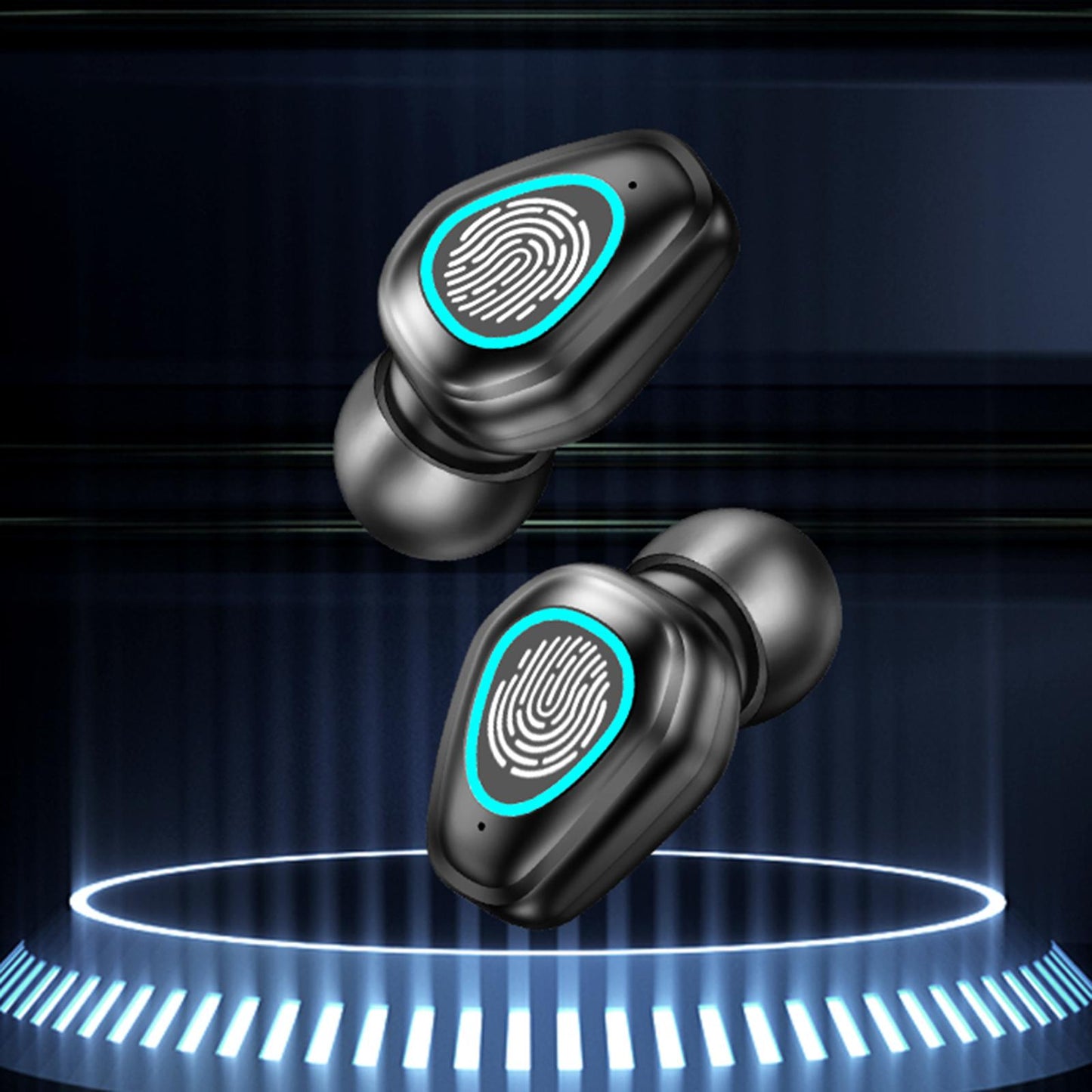 In-Ear Earbuds with Charging Case Bluetooth 5.2 Sports Earphones for Gaming