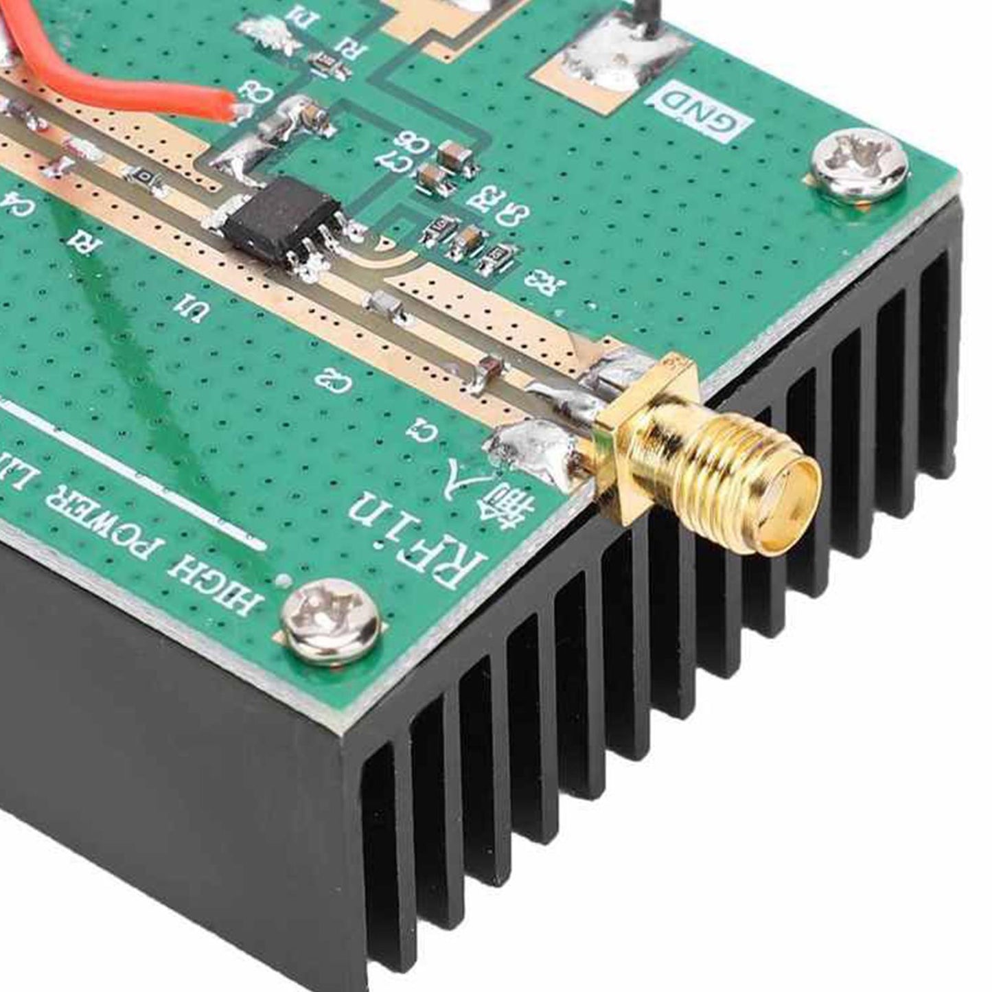 RF Power Amplifier with Heat Sink 1W Amplification Module for FM Ham Radio
