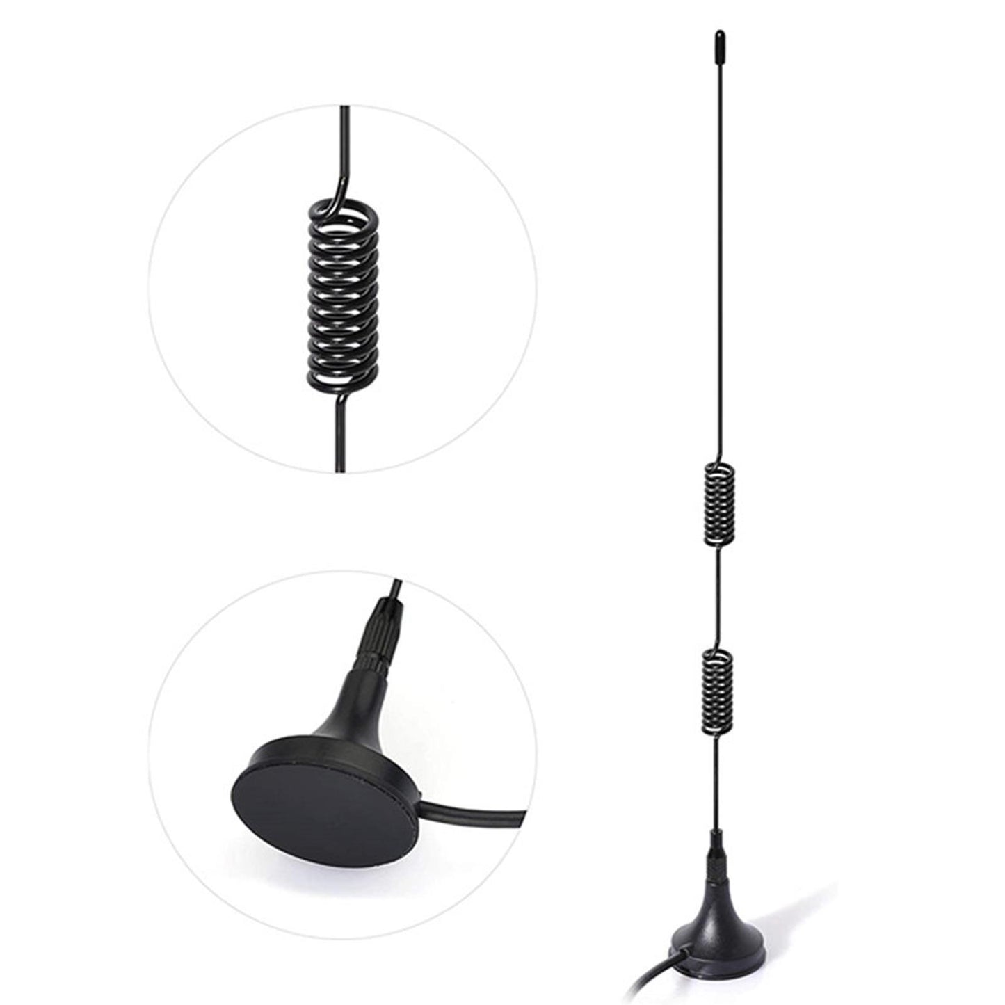 Sucker Aerial Antenna W/ 3M Cable Aerial 7dBi for Radio Accessories Parts