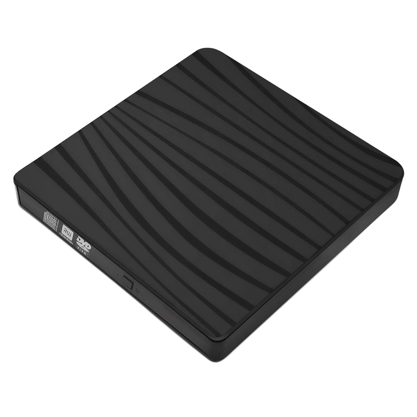 External CD DVD Drive USB 3.0 and Type-C Slim for Desktop Laptop Notebook