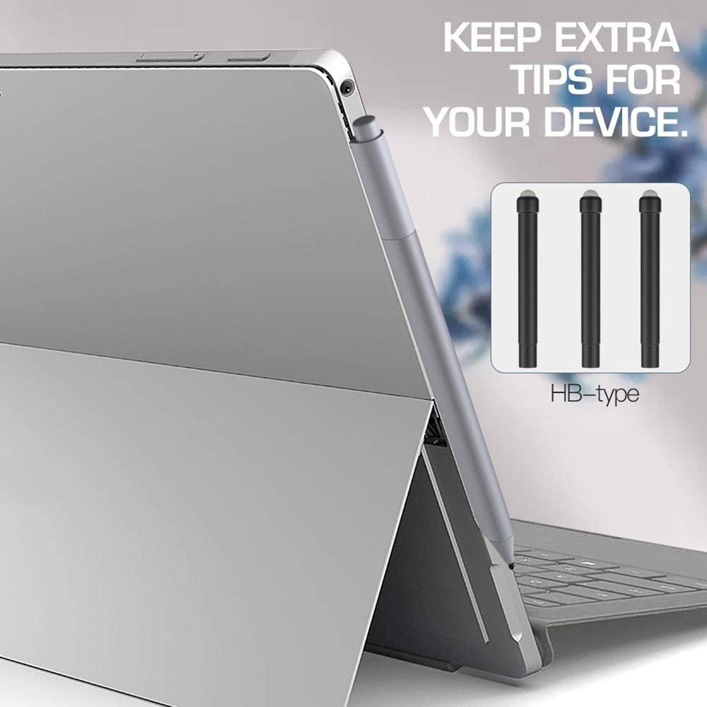 3x Stylus Pen Tip Kit HB Refill Replaces Nib for Surface Pro 7 6 5 4 Book