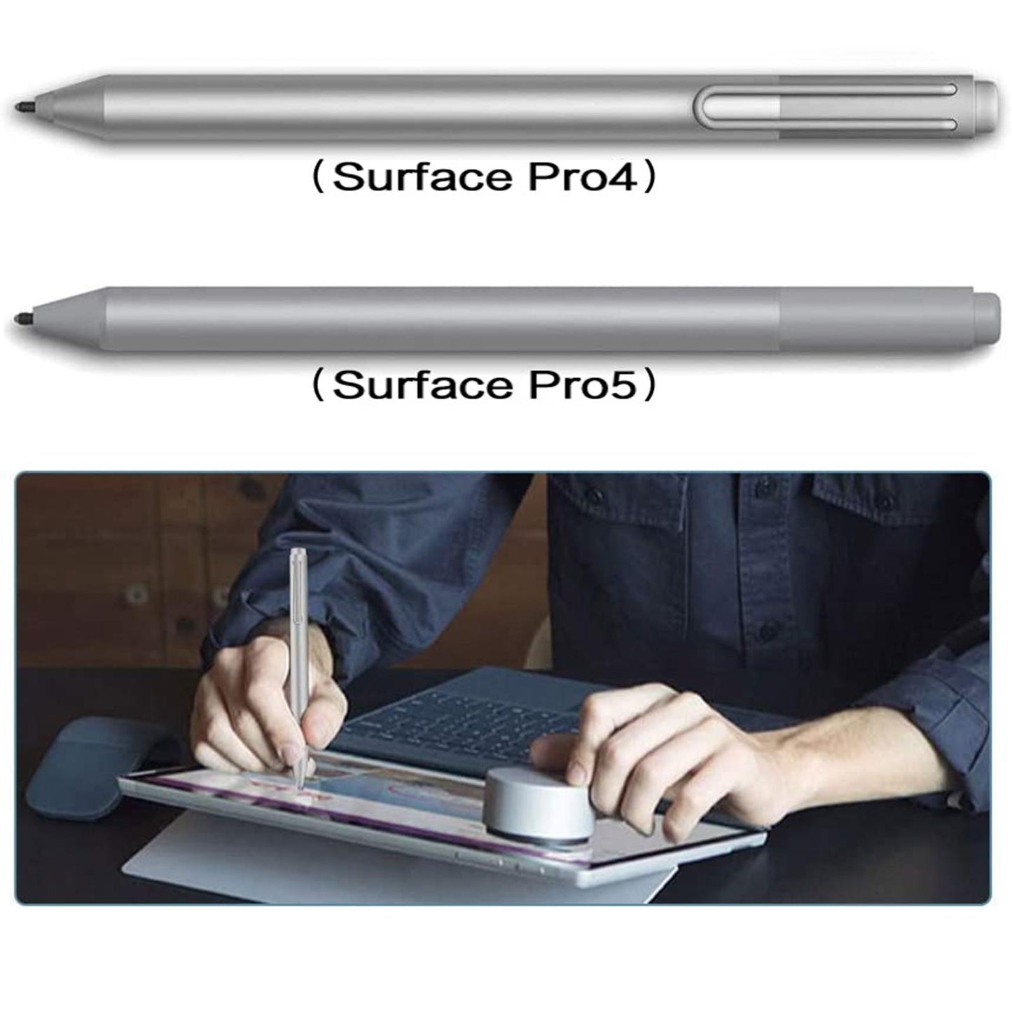 3x Stylus Pen Tip Kit HB Refill Replaces Nib for Surface Pro 7 6 5 4 Book