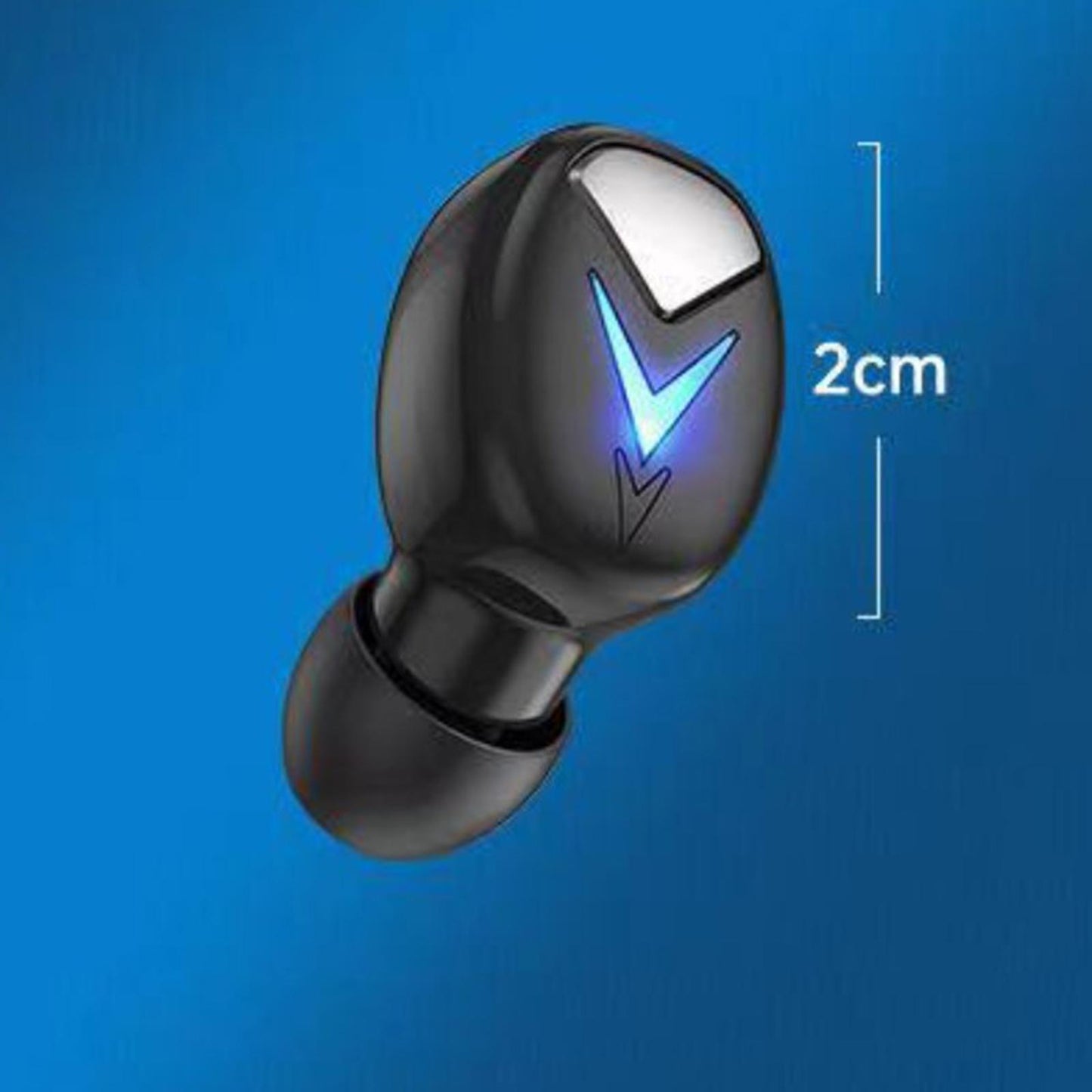 S600 Mini Single Wireless Earbuds Noise Reduction Earphones White 