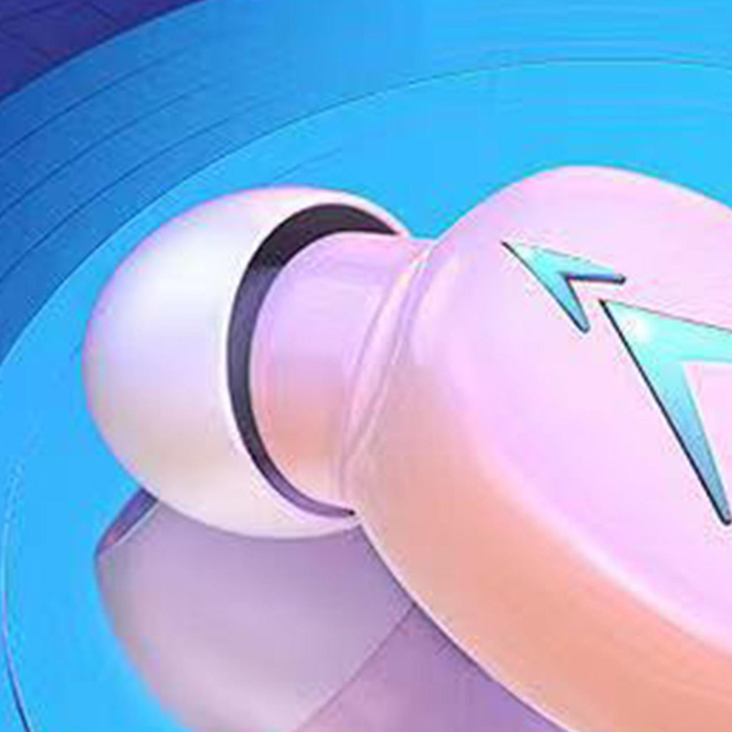 S600 Mini Single Wireless Earbuds Noise Reduction Earphones Pink