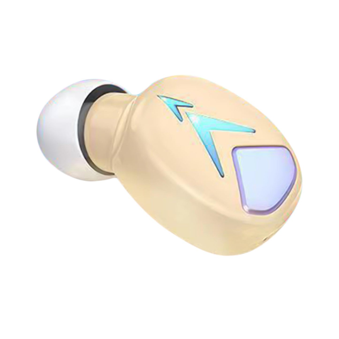 S600 Mini Single Wireless Earbuds Noise Reduction Earphones Champaign Gold