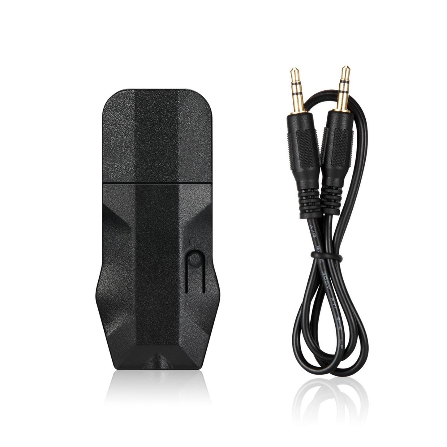 Wireless Audio Transmitter Receiver 2 In 1 Adapter w/ 3.5mm Cable Bluetooth