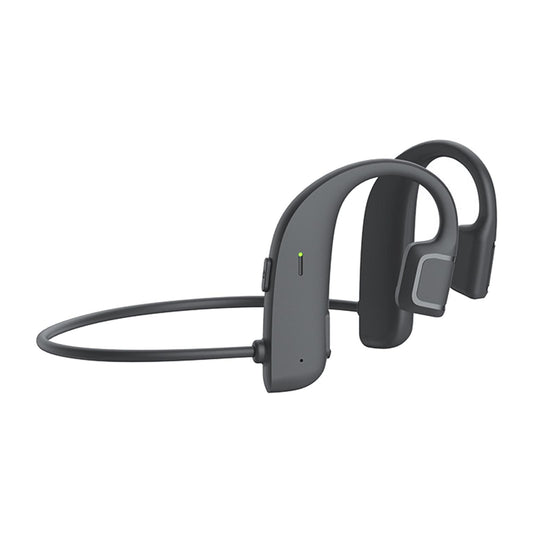 Bone Conduction Headphones Open Ear Wireless Earphones Bendable  Black