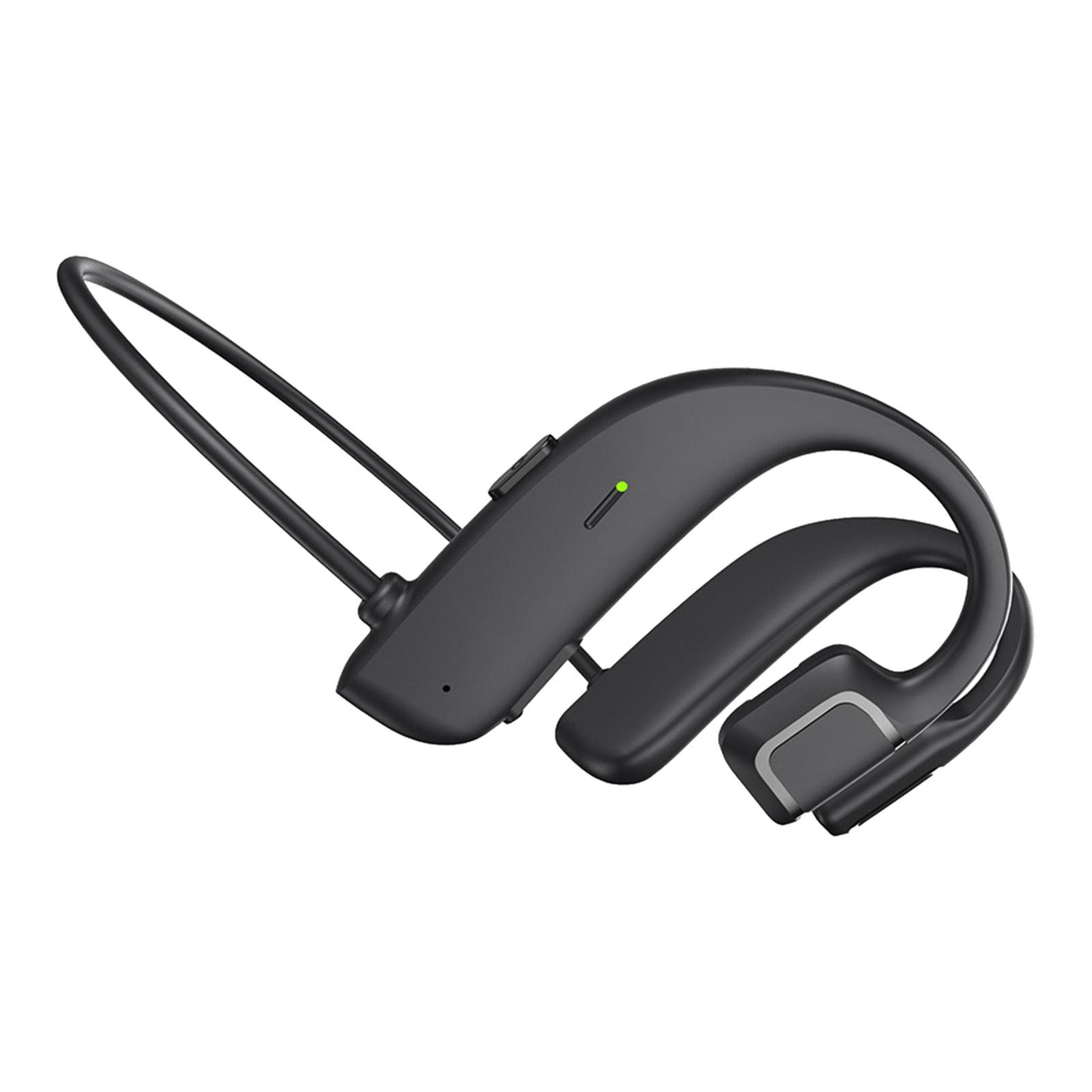 Bone Conduction Headphones Open Ear Wireless Earphones Bendable  Black