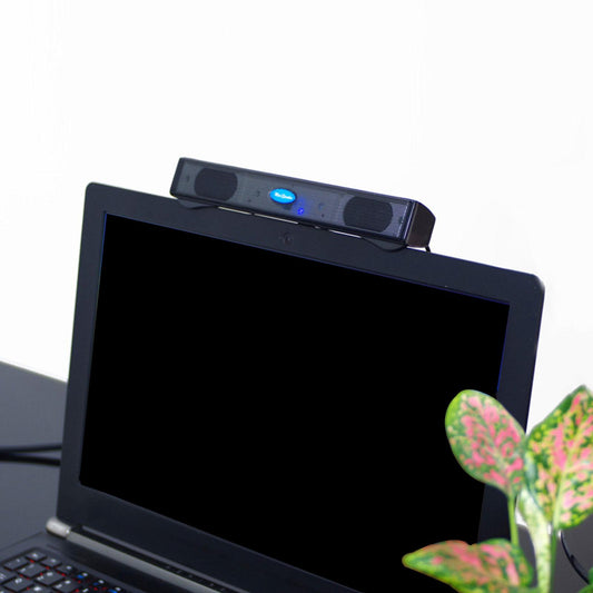 USB Powered Computer Speaker Sound Bar for PC Laptop Speaker Bar Black