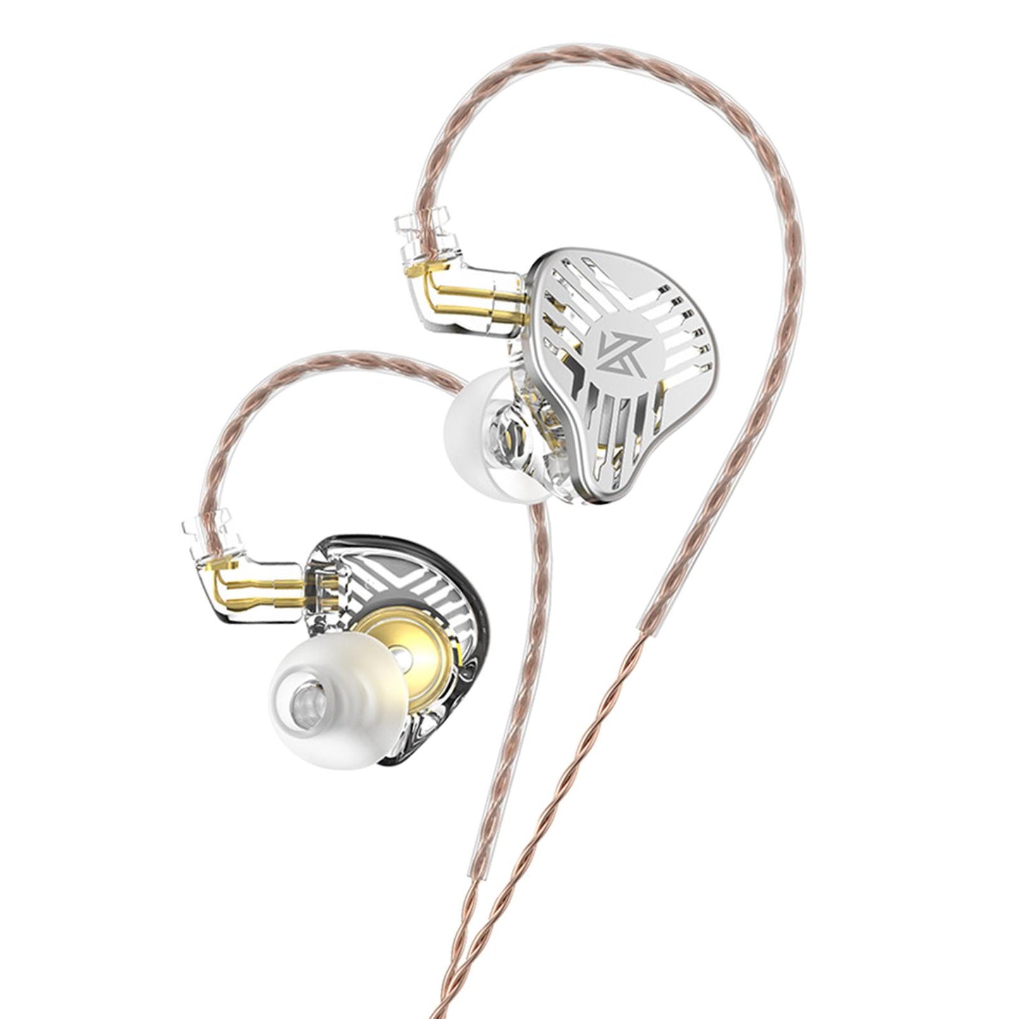 in Ear Earphones Dynamic Driver Bass Monitor for Music Enthusiast Singer Clear Standard