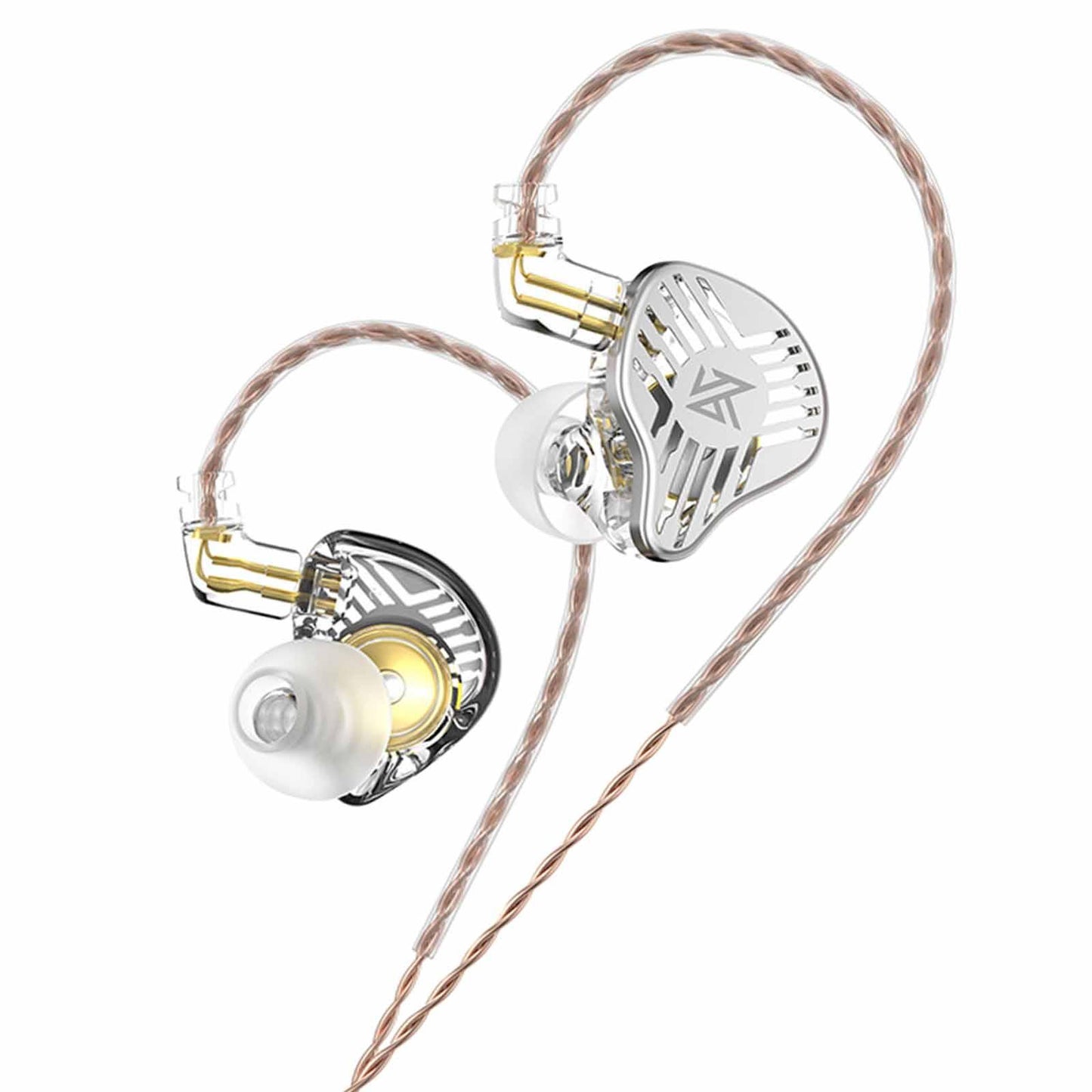 in Ear Earphones Dynamic Driver Bass Monitor for Music Enthusiast Singer Clear Standard