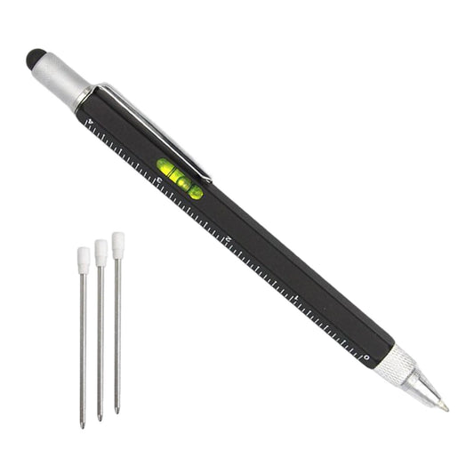 Multitool Pen Screwdriver Touch Screen Stylus Multifunctional Pen Black