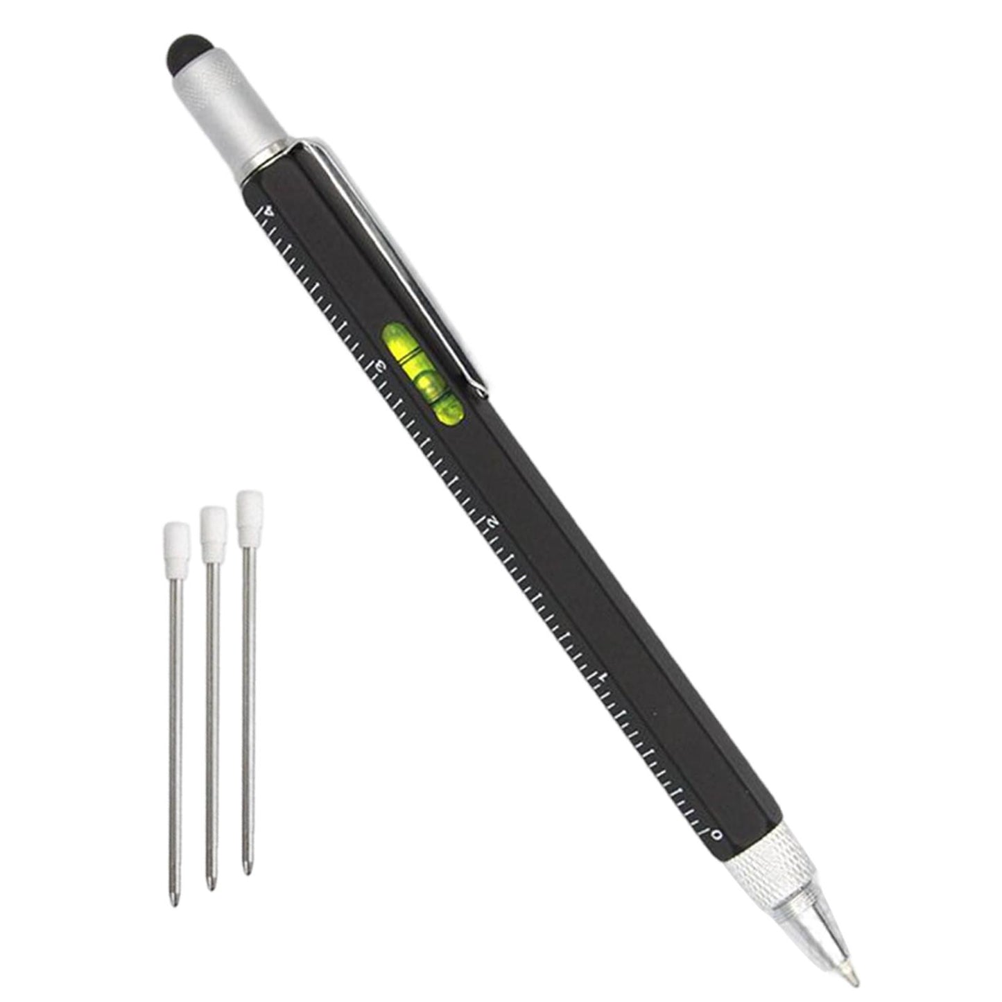 Multitool Pen Screwdriver Touch Screen Stylus Multifunctional Pen Black