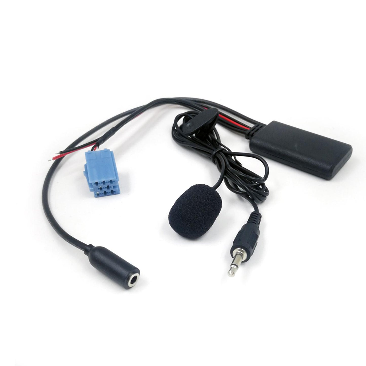 Bluetooth 5.0 AUX in Cable with Mic 8Pin ISO Auxiliary for Blaupunkt Radio