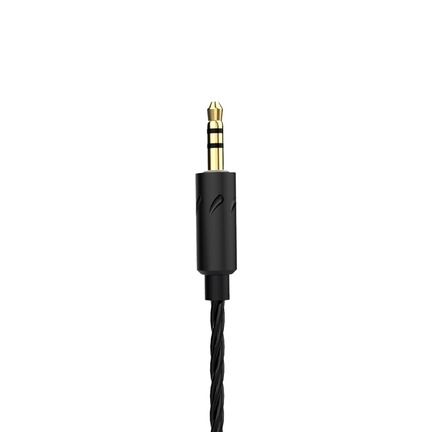 Wired Earbuds Earphone Noise Cancelling for Sport Phone Without Mic Black