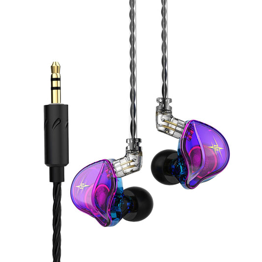 Wired Earbuds Earphone Noise Cancelling for Sport Phone Without Mic Colorful