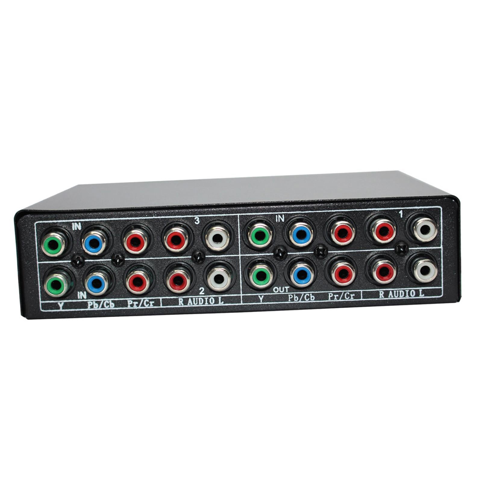 3 in 1 Out Component AV Video Switch Box AV Splitter Selector for Gami ...