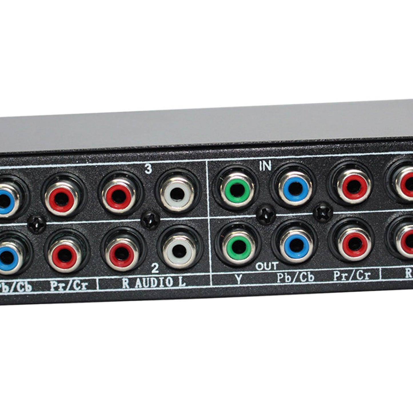 3 in 1 Out Component AV Video Switch Box AV Splitter Selector for Gaming TVs