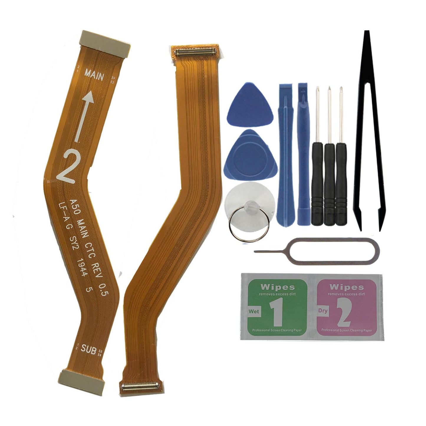 Mainboard LCD Flex Cable Connector Repair Part for Samsung Galaxy A50 2019