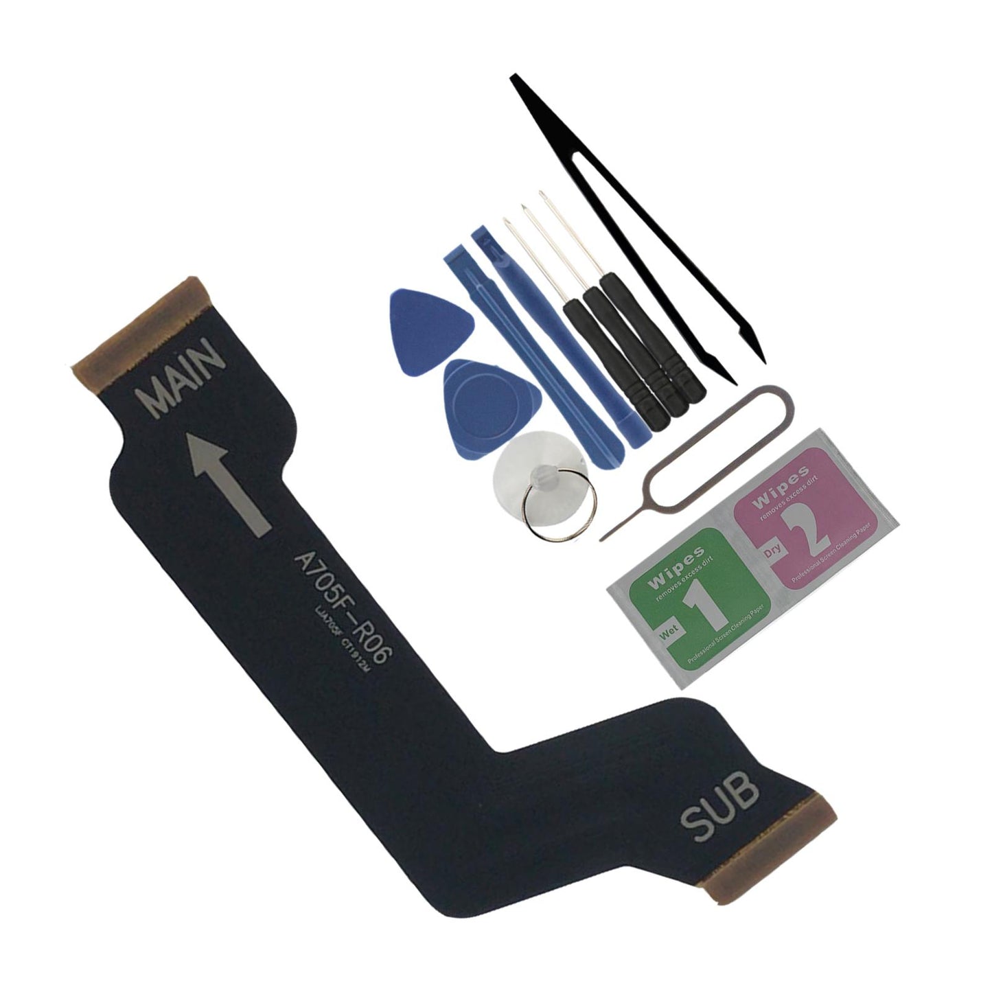 Mainboard LCD Flex Cable Connector Repair Part for Samsung Galaxy A70 A705FN