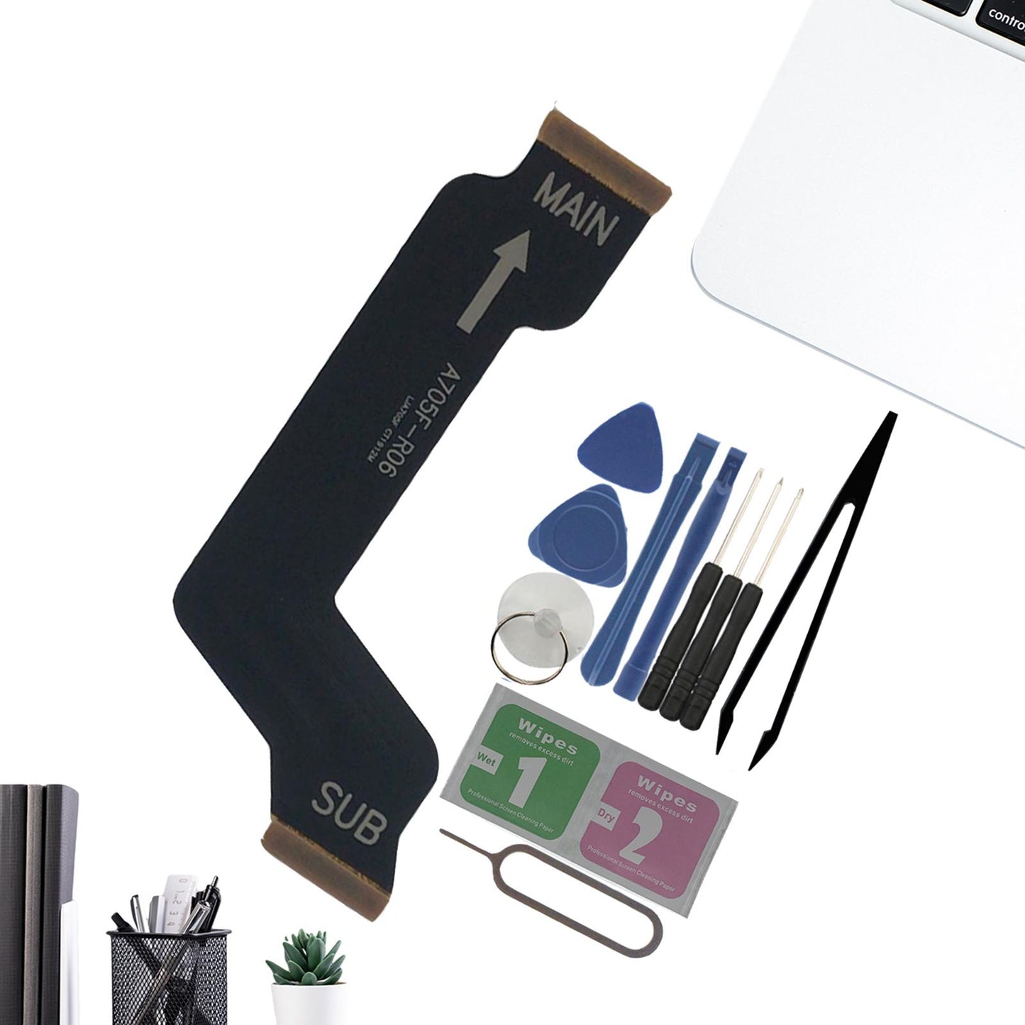 Mainboard LCD Flex Cable Connector Repair Part for Samsung Galaxy A70 A705FN