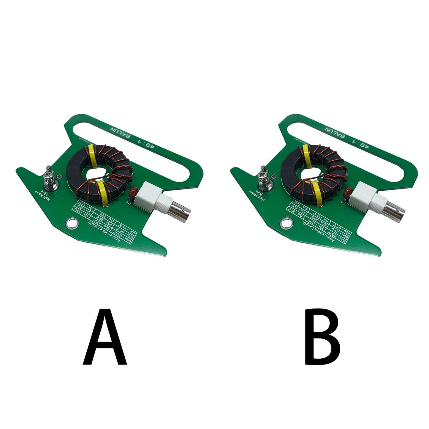 Portable 49:1 Balun 100W End Fed Half Wave Antenna Accessories Finished