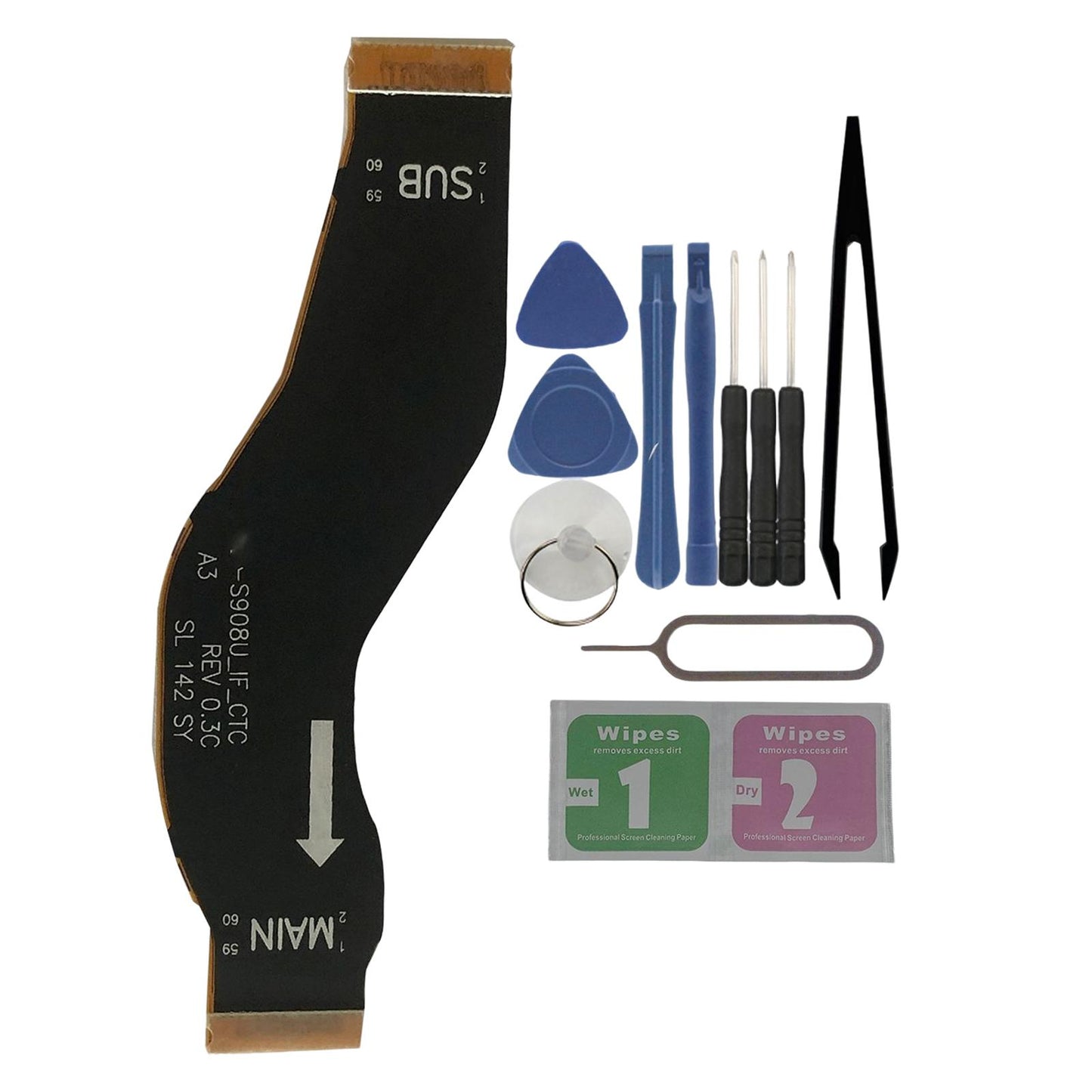 Main Motherboard Flex Connector Repair Kit for Samsung S22 5G S908