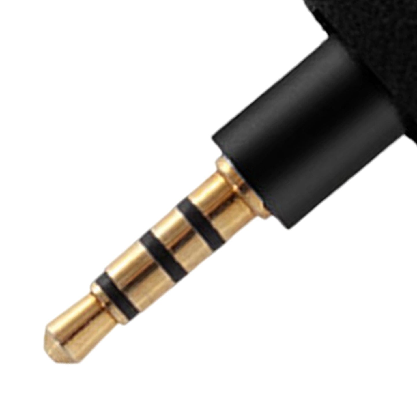 Mini Condenser Microphone Anti Interference for Cell Phone Black Four Level