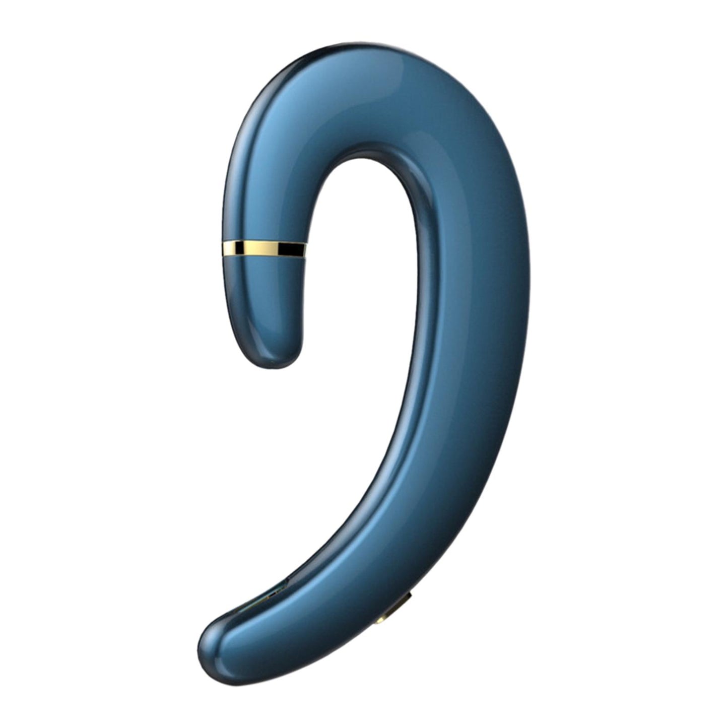 Bluetooth 5.0 Headphone HD Calling Built in Mic for Driving Business Blue