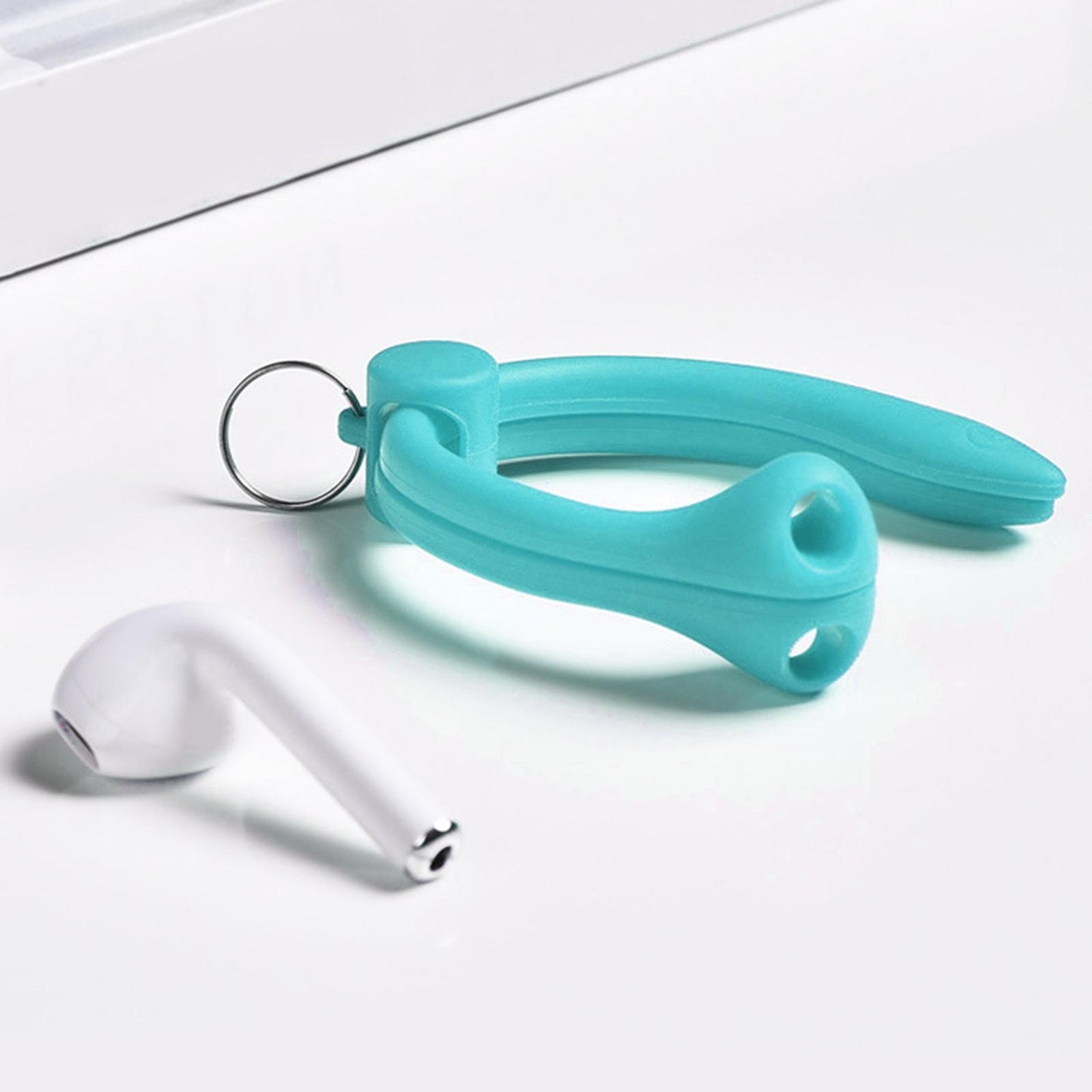 Silicone Ear Hooks Anti Drop Anti Slip for Bluetooth Earbuds Accessories Green 