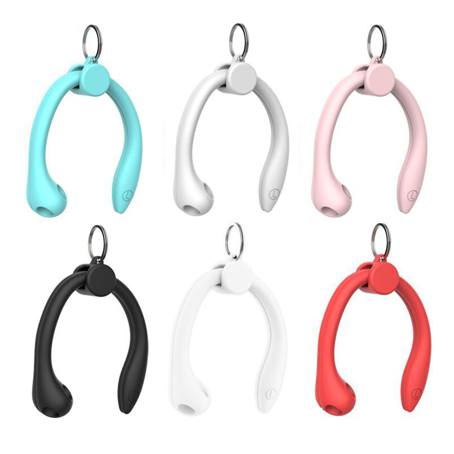 Silicone Ear Hooks Anti Drop Anti Slip for Bluetooth Earbuds Accessories Green 
