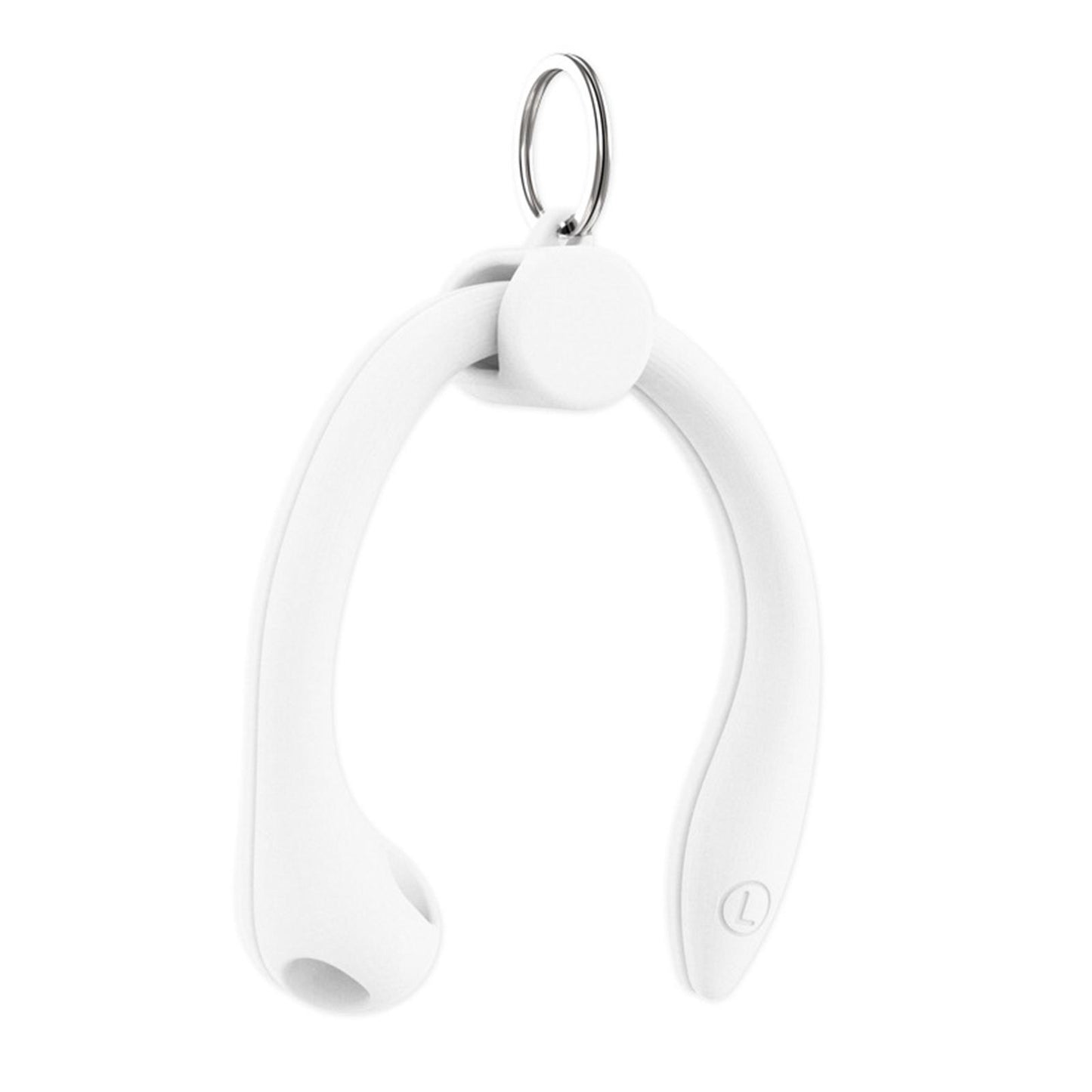 Silicone Ear Hooks Anti Drop Anti Slip for Bluetooth Earbuds Accessories Bright White