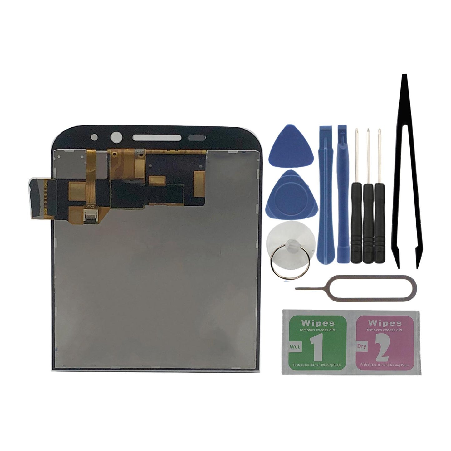 Touch Screen Spare Parts Repair Part with Frame for Blackberry Classic Q20