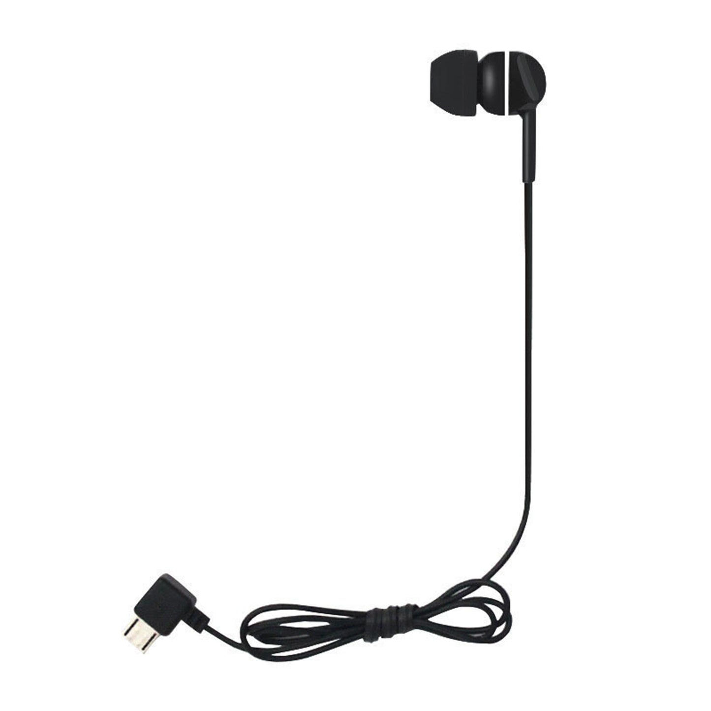 Single Side Mono Wire Earphone in Ear Only Wired USB 5 Pins Port Universal